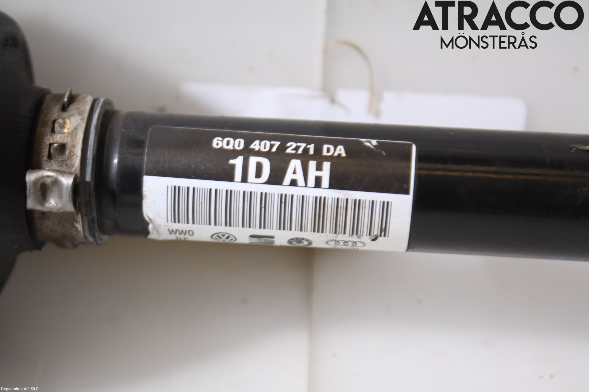 Skoda FABIA 07-14 Drivaxel Fram Vänster