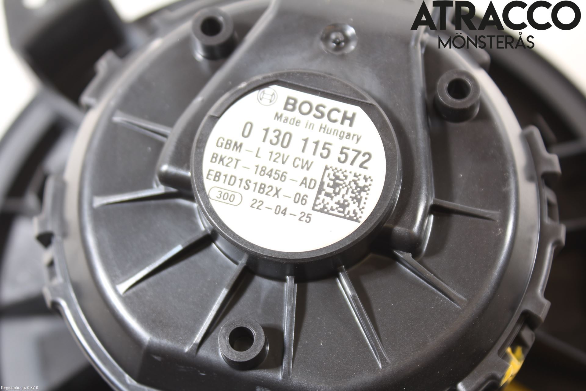 Ford TRANSIT/TOURNEO CUSTOM 13-24 Värmefläkt