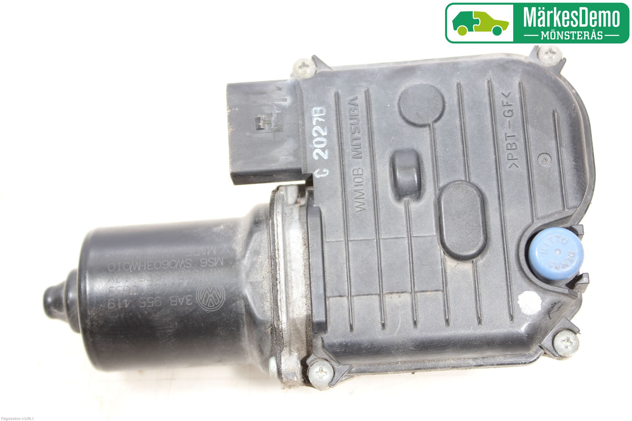 Volkswagen VW PASSAT 11-14 Torkarmotor Vindruta