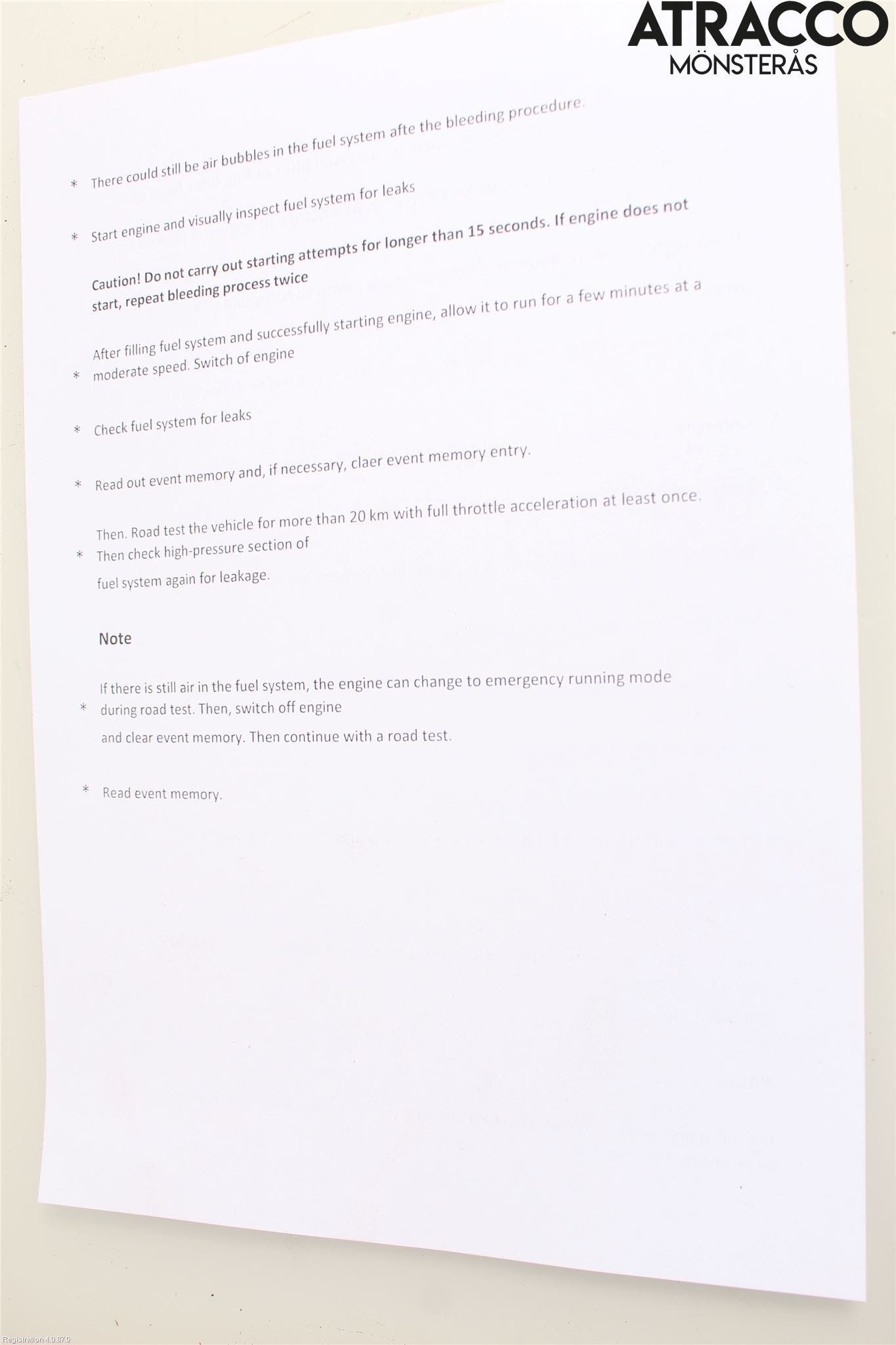 Toyota AURIS 10-12 Motor Diesel