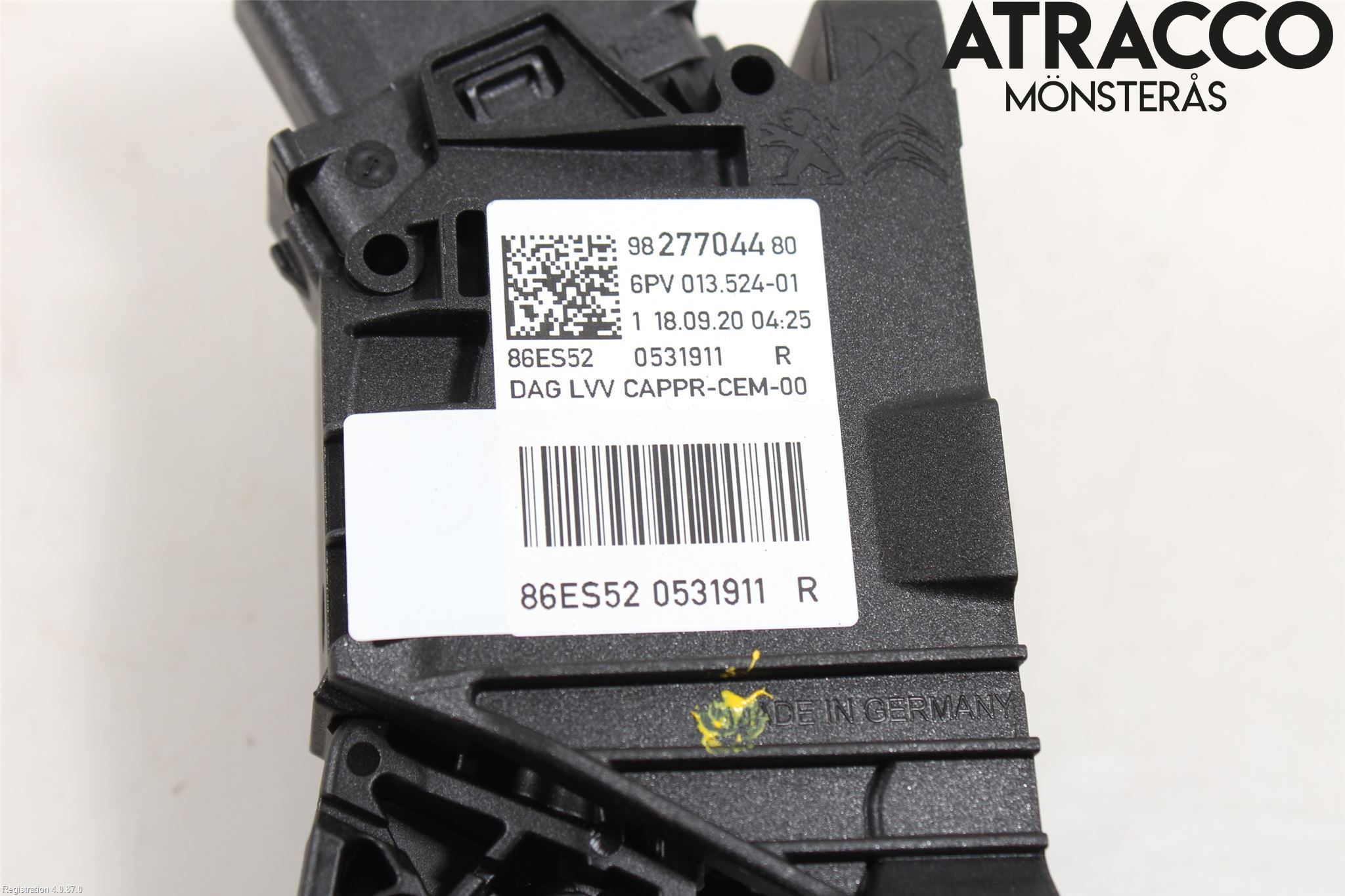 Peugeot 208/E-208 20- Gaspedal