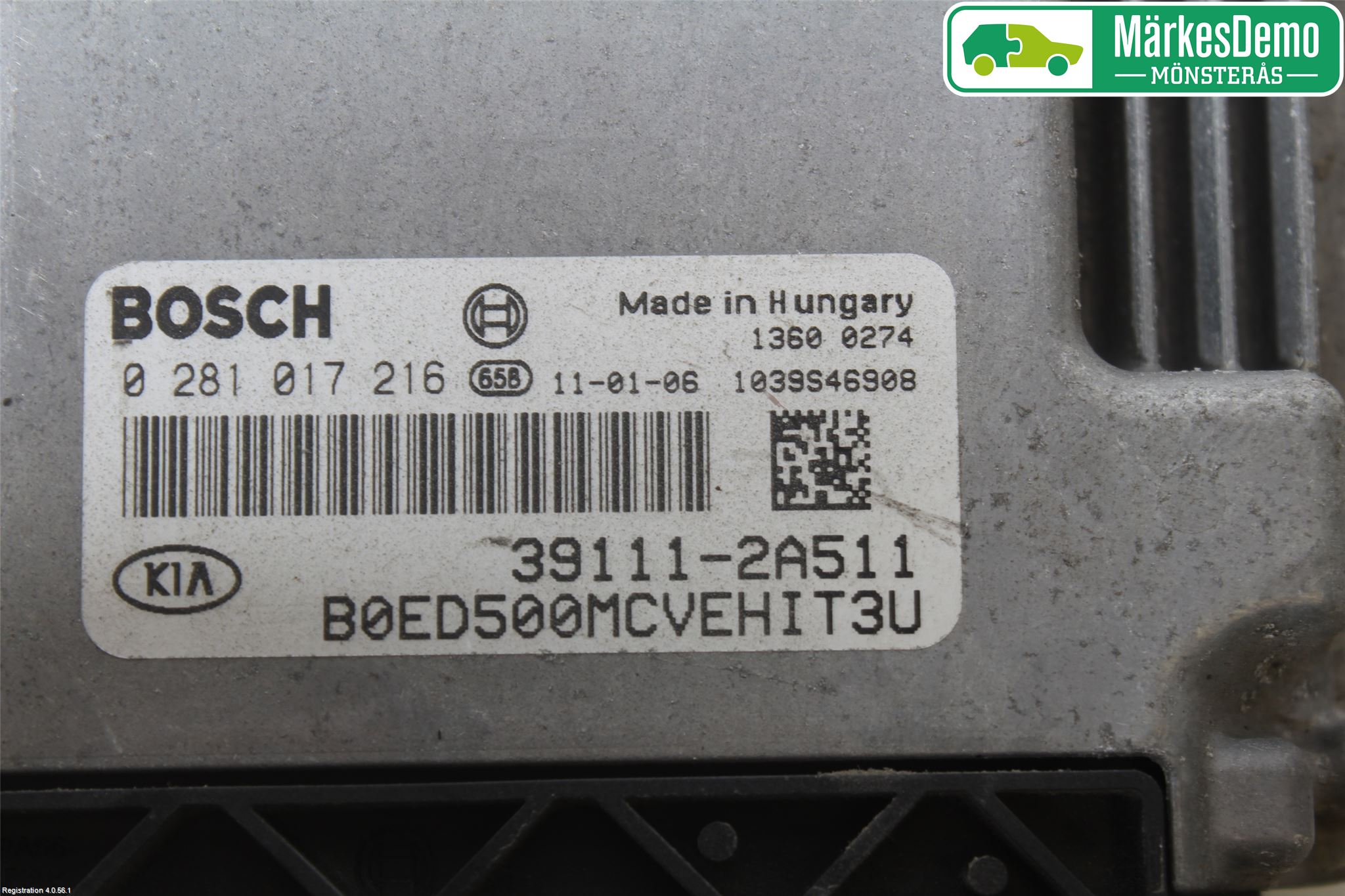 Kia CEED 06-12 Styrenhet Inspump Diesel