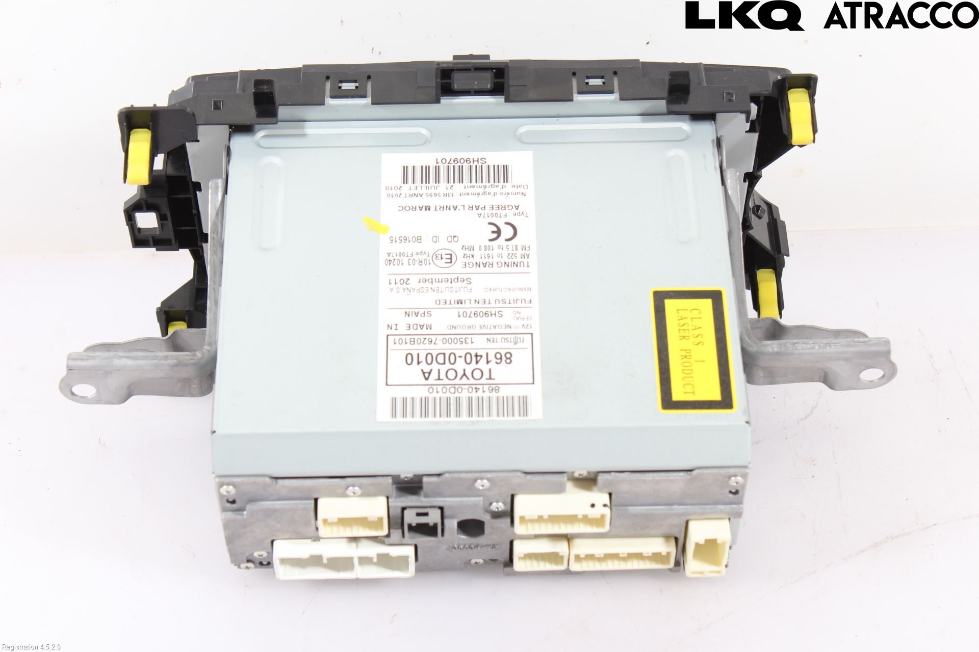 Toyota YARIS XP130 12-14 Cd Radio - Multimediapanel
