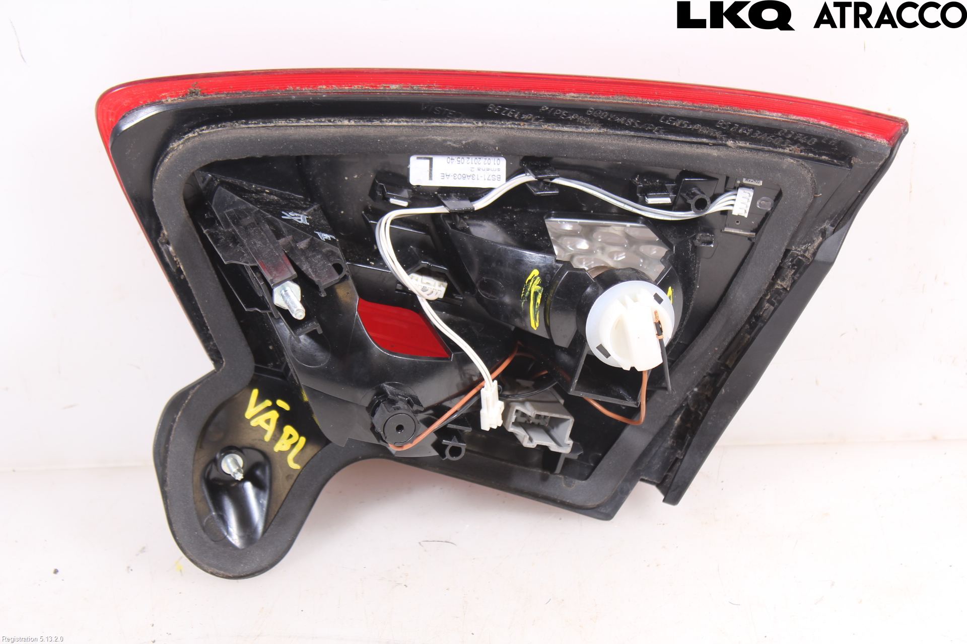 Ford MONDEO 07-15 Bakljus Lucka Vä