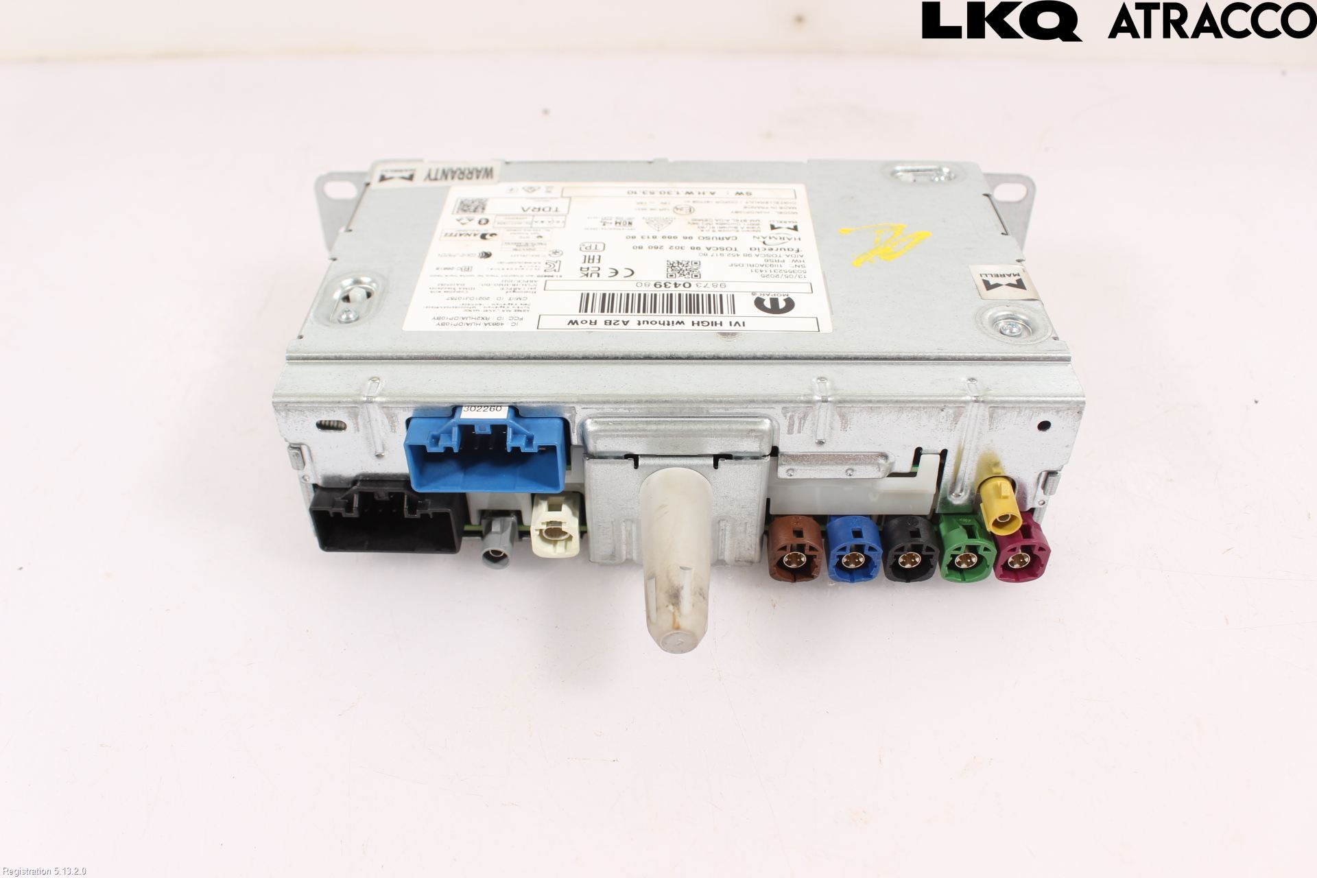 Citroen DS 7 CROSSBACK 19-23 Cd Radio - Multimediapanel