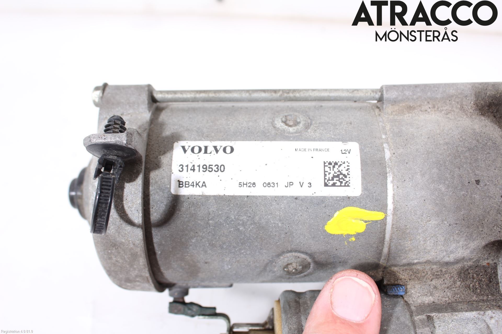 Volvo V60 CROSS COUNTRY 16-18 Startmotor Diesel