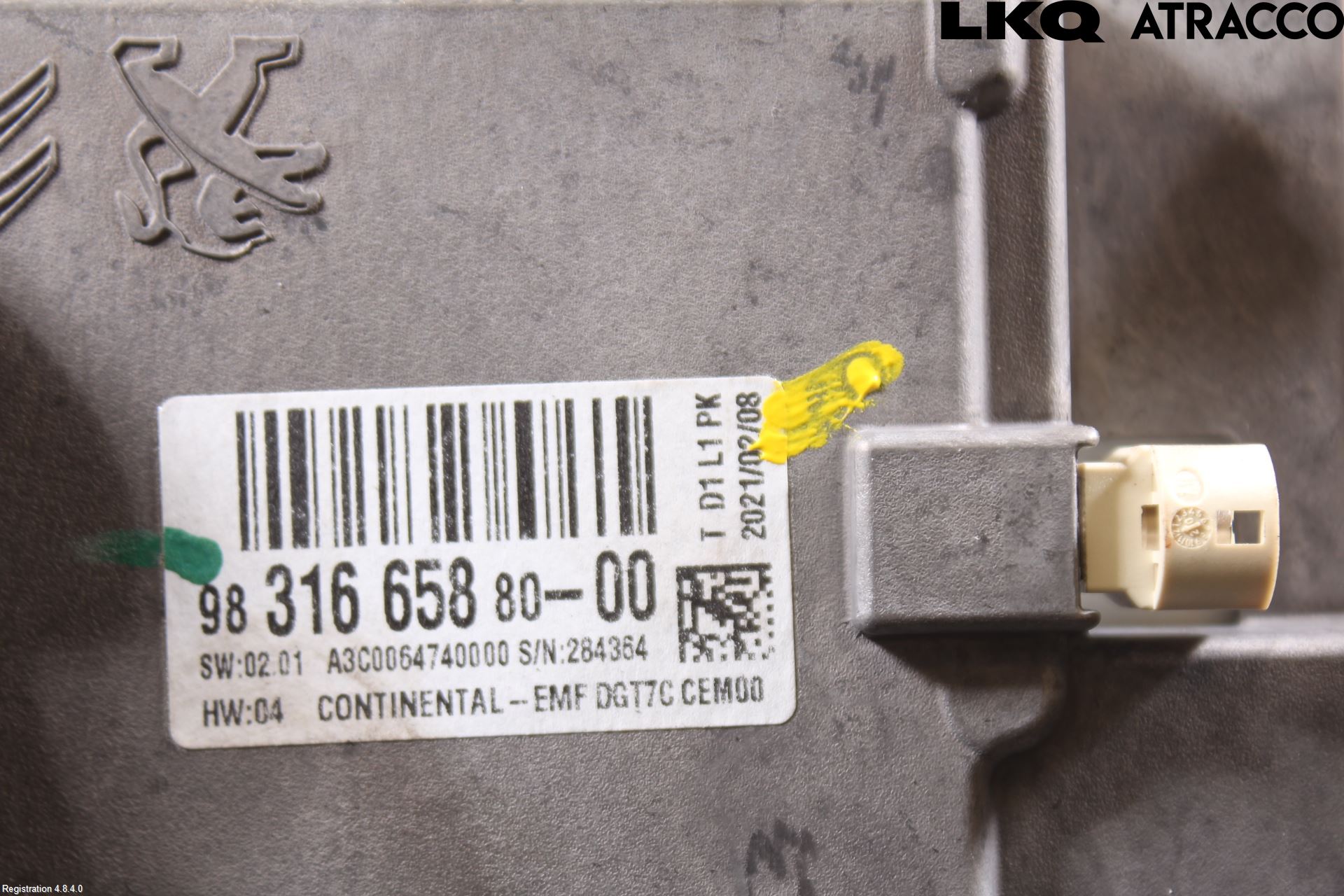 Citroen JUMPY/E-JUMPY 16- Multifunktionsdisplay