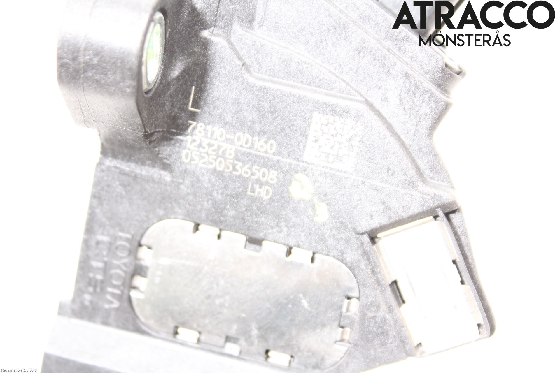Toyota YARIS XP130 12-14 Gaspedal