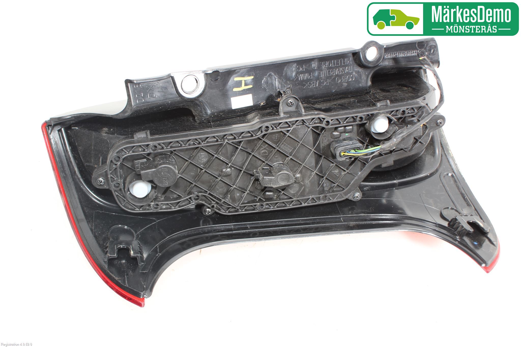 Fiat PANDA 12- Bakljus Höger