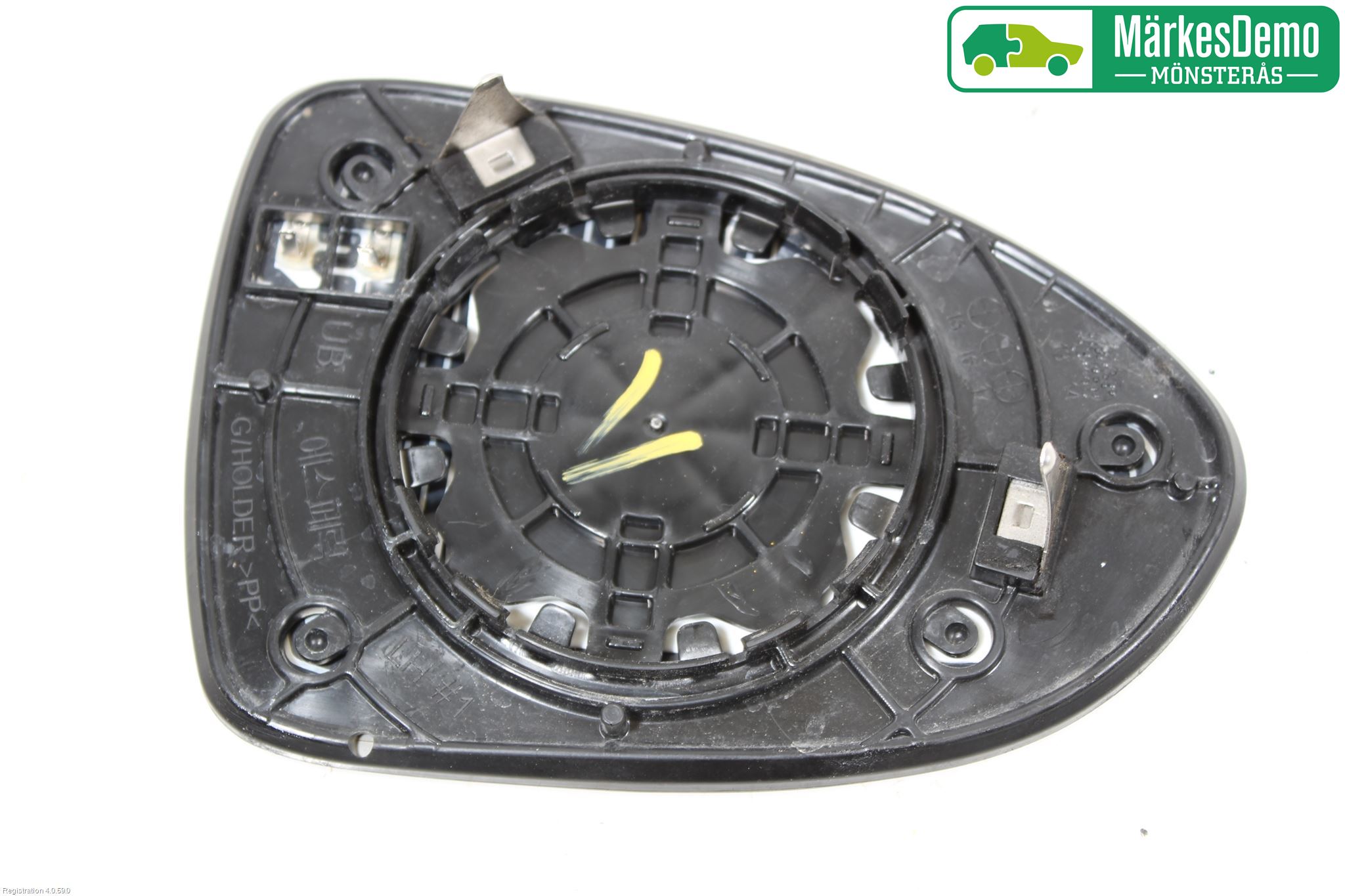 Kia RIO 12-16 Spegelglas Vä