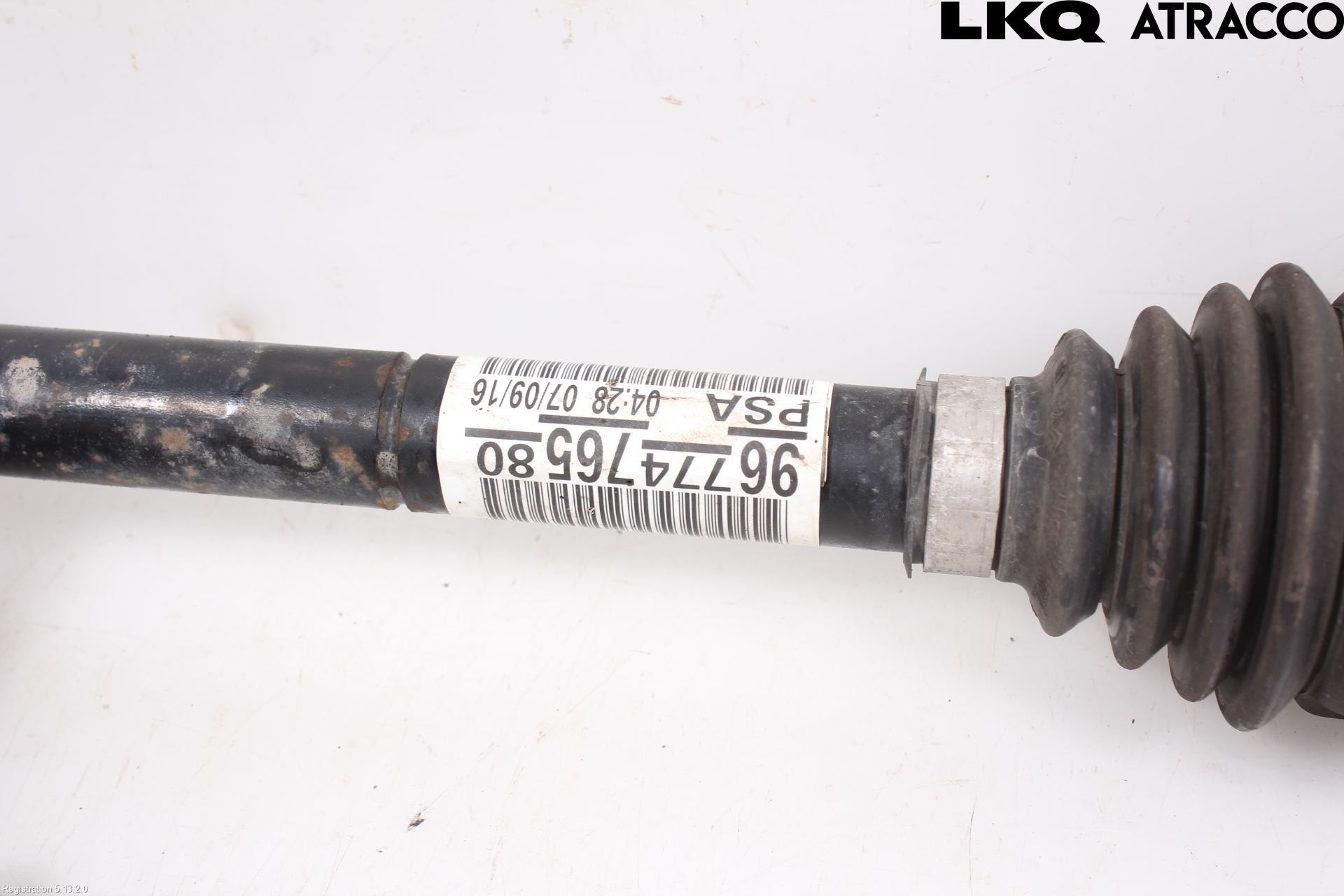 Citroen C4 CACTUS 14-20 Drivaxel Fram Vänster