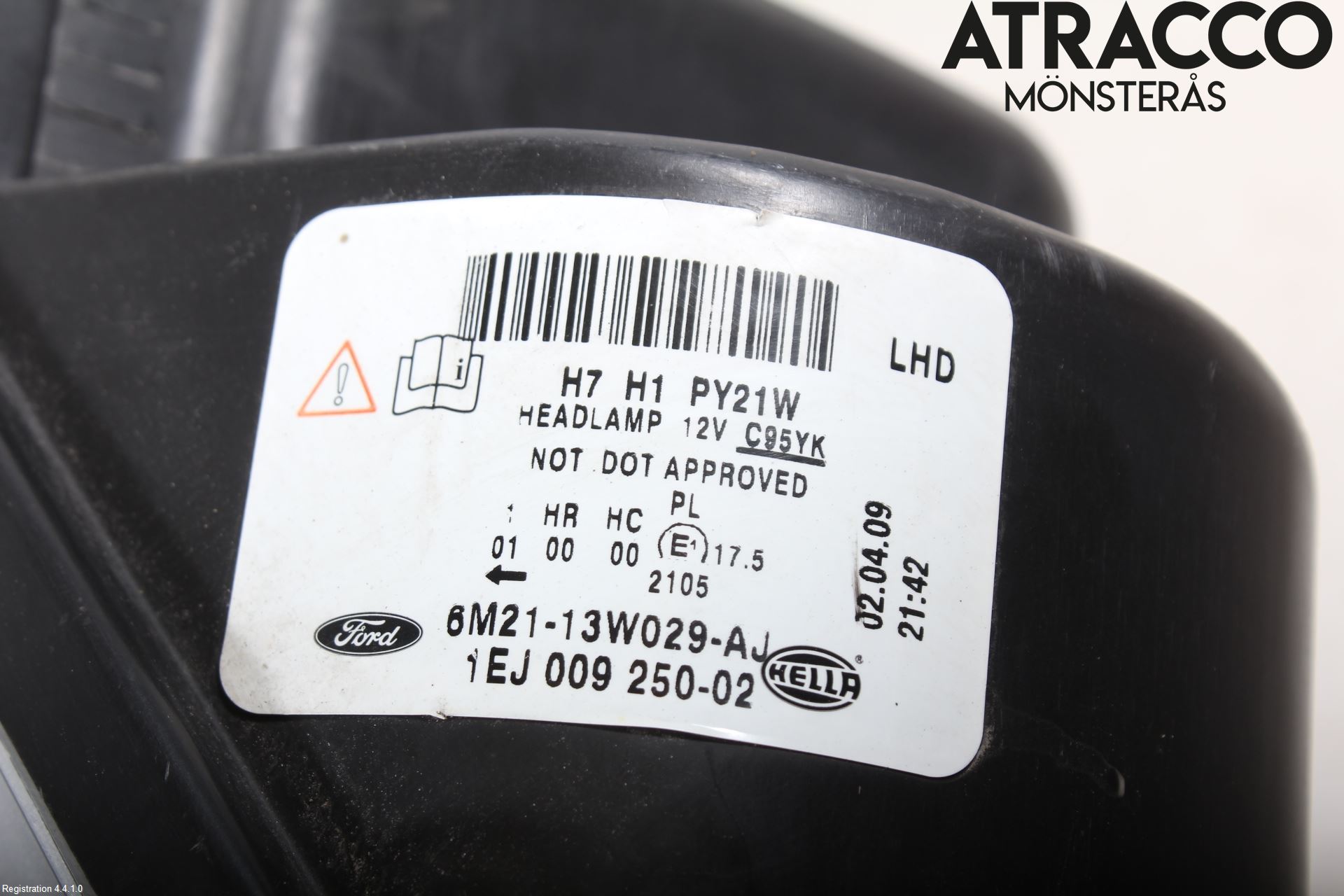 Ford GALAXY 06-15 Strålkastare Höger