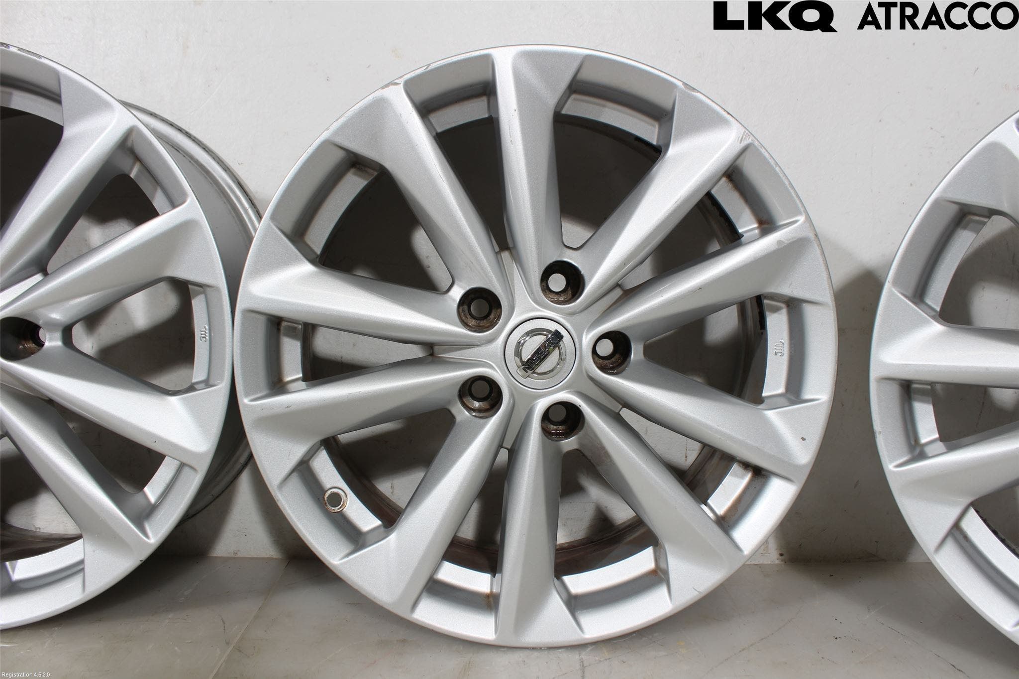 Nissan QASHQAI 14-17 Fälgsats Aluminium