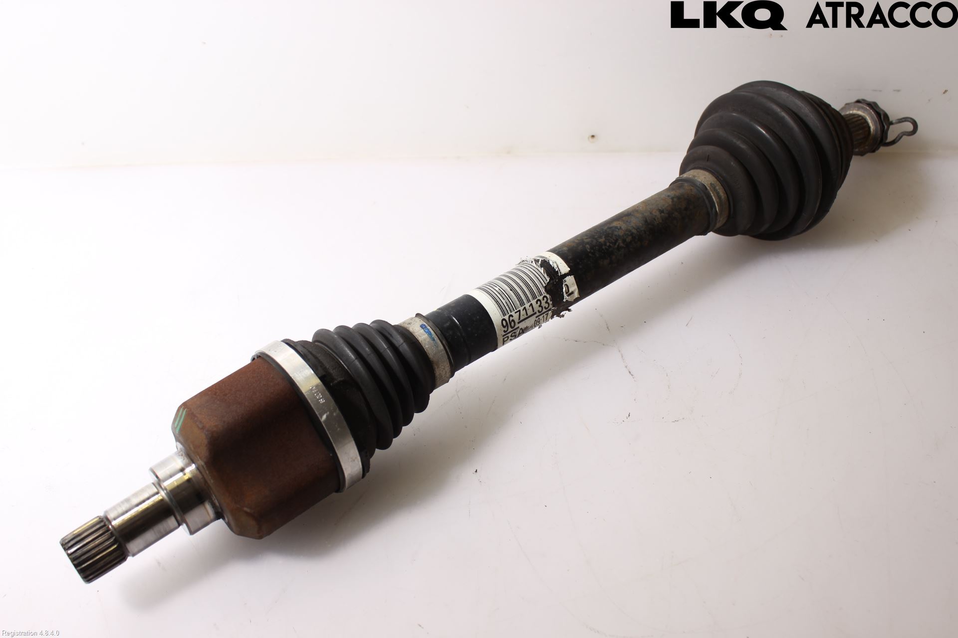Peugeot PARTNER 16-18 Drivaxel Fram Vänster