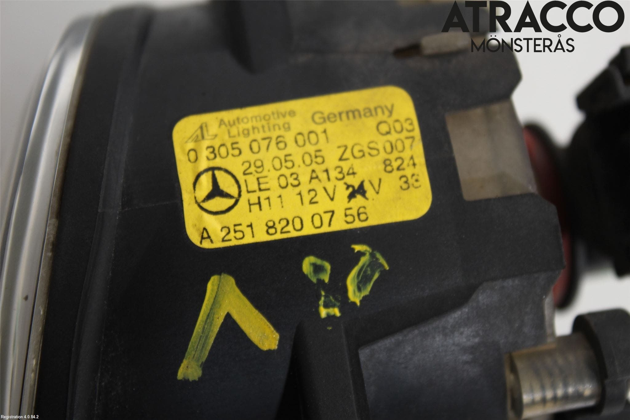 Mercedes-Benz MB B-KLASS (W245) 05-12 Dimljus-Varselljus Fram