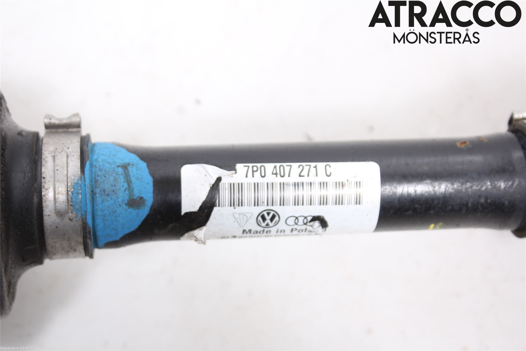 Porsche CAYENNE 03- Drivaxel Fram Höger