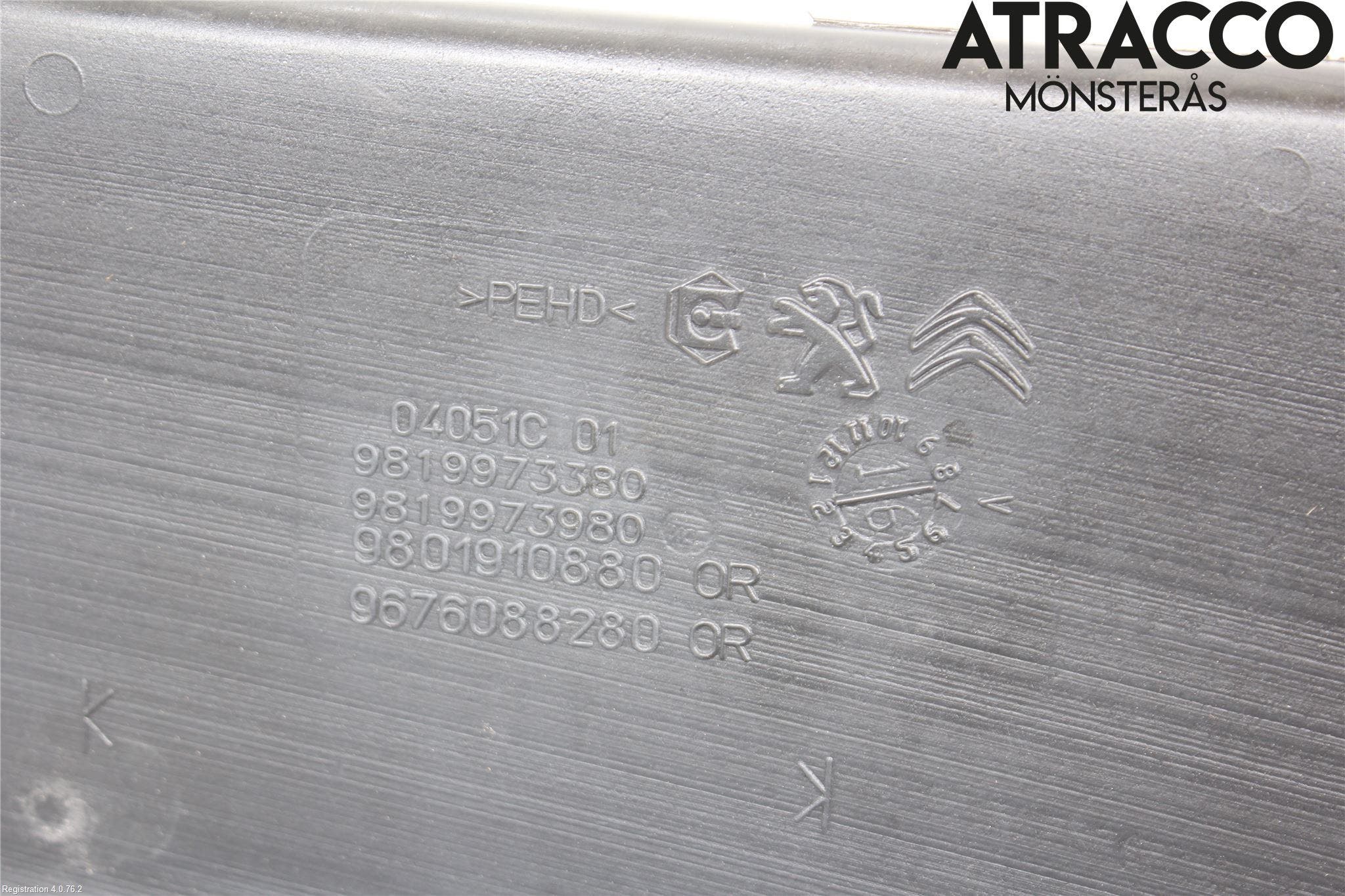 Citroen C4 GRAND PICASSO 14-18 Spolartank Vindruta-Strål