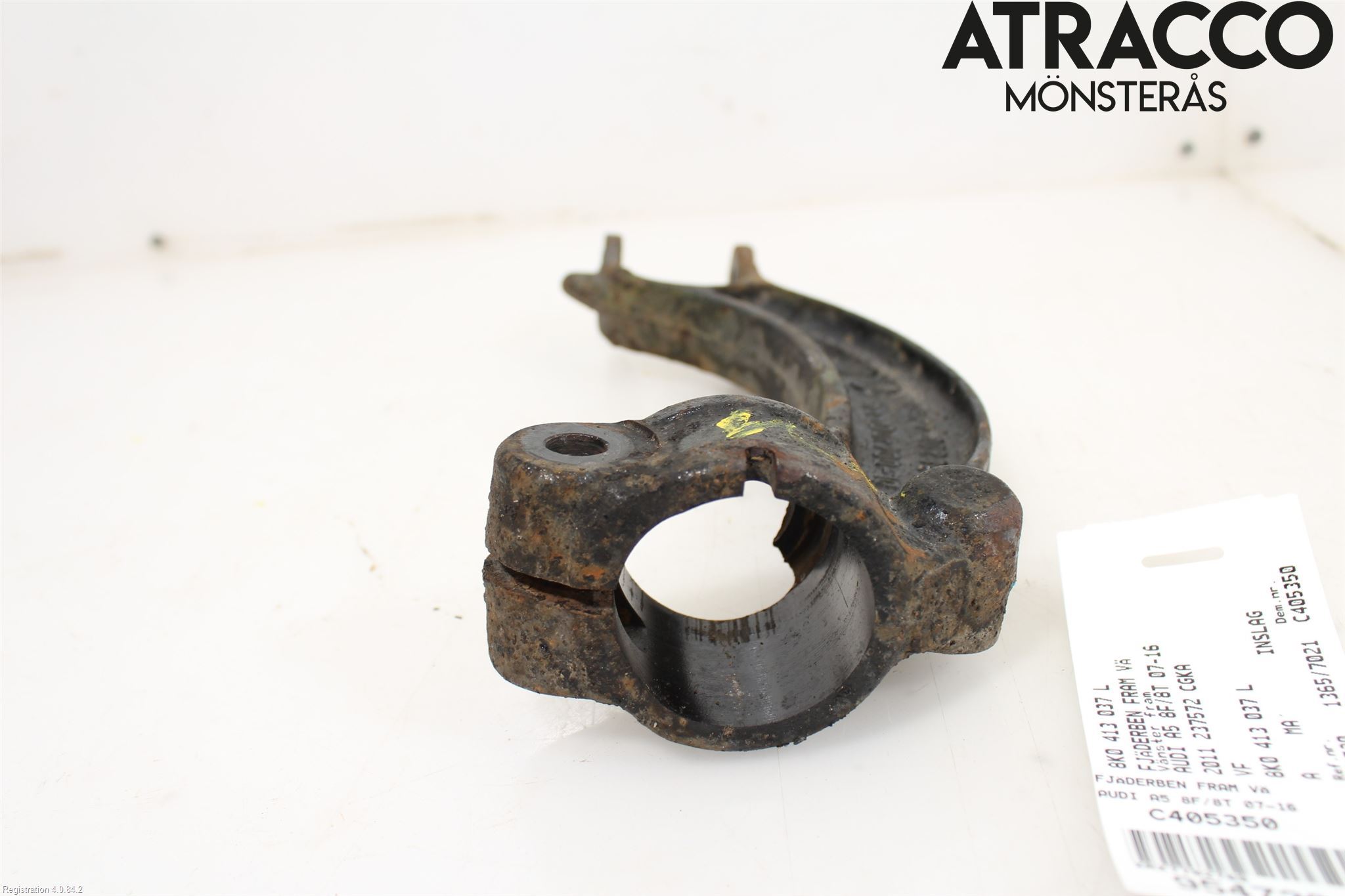 Audi A5 07-16 Fjäderben Fram Vänster