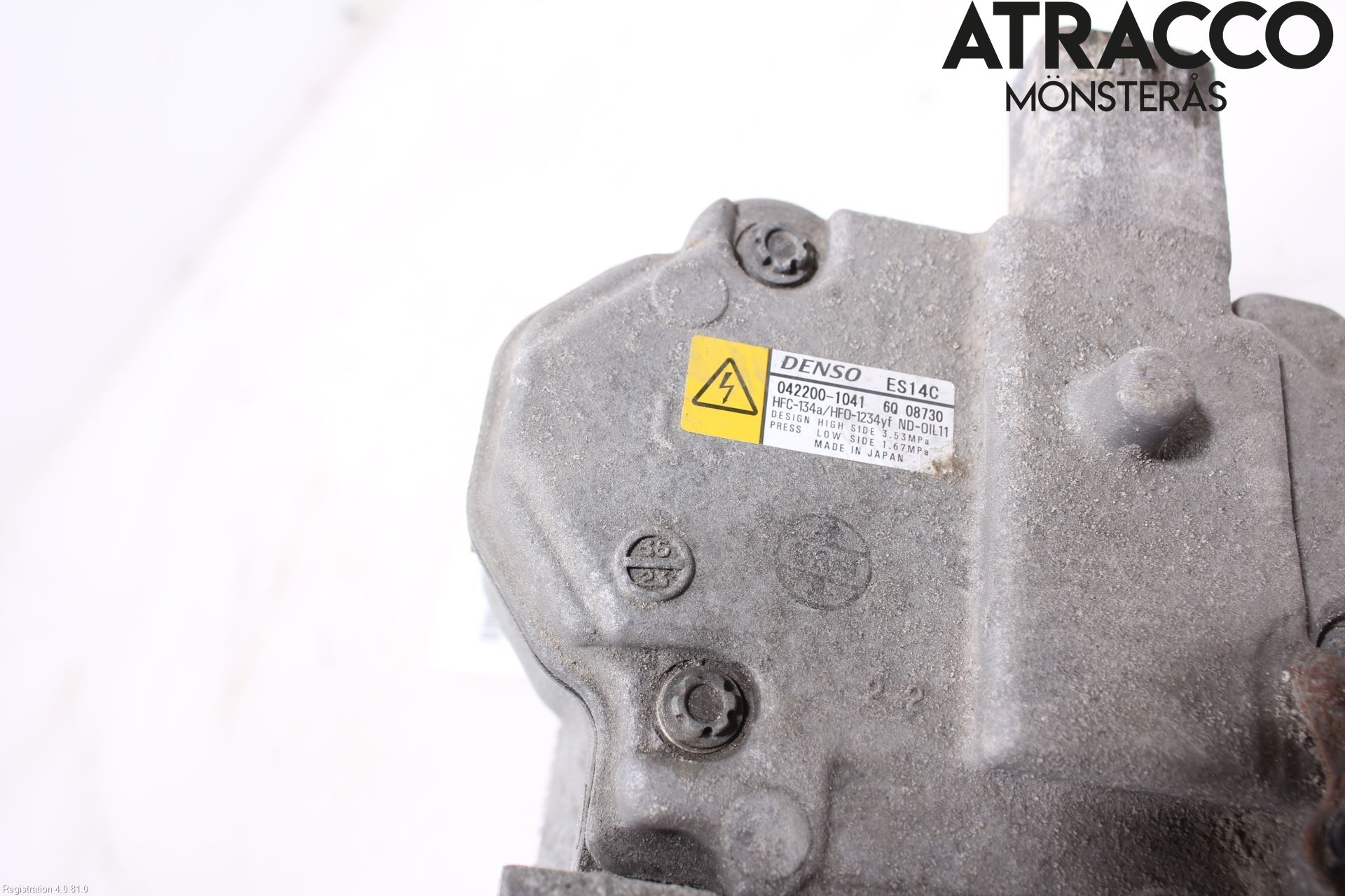 Toyota YARIS XP130 12-14 Ac Kompressor