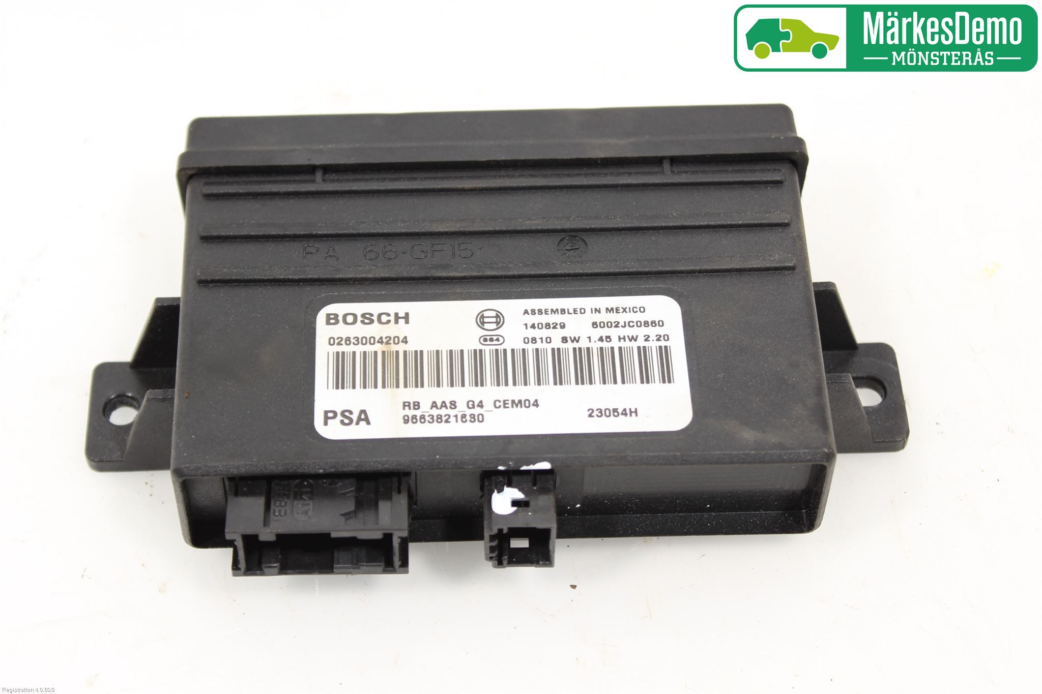 Citroen BERLINGO 08-18 Styrenhet Parkeringshjälp