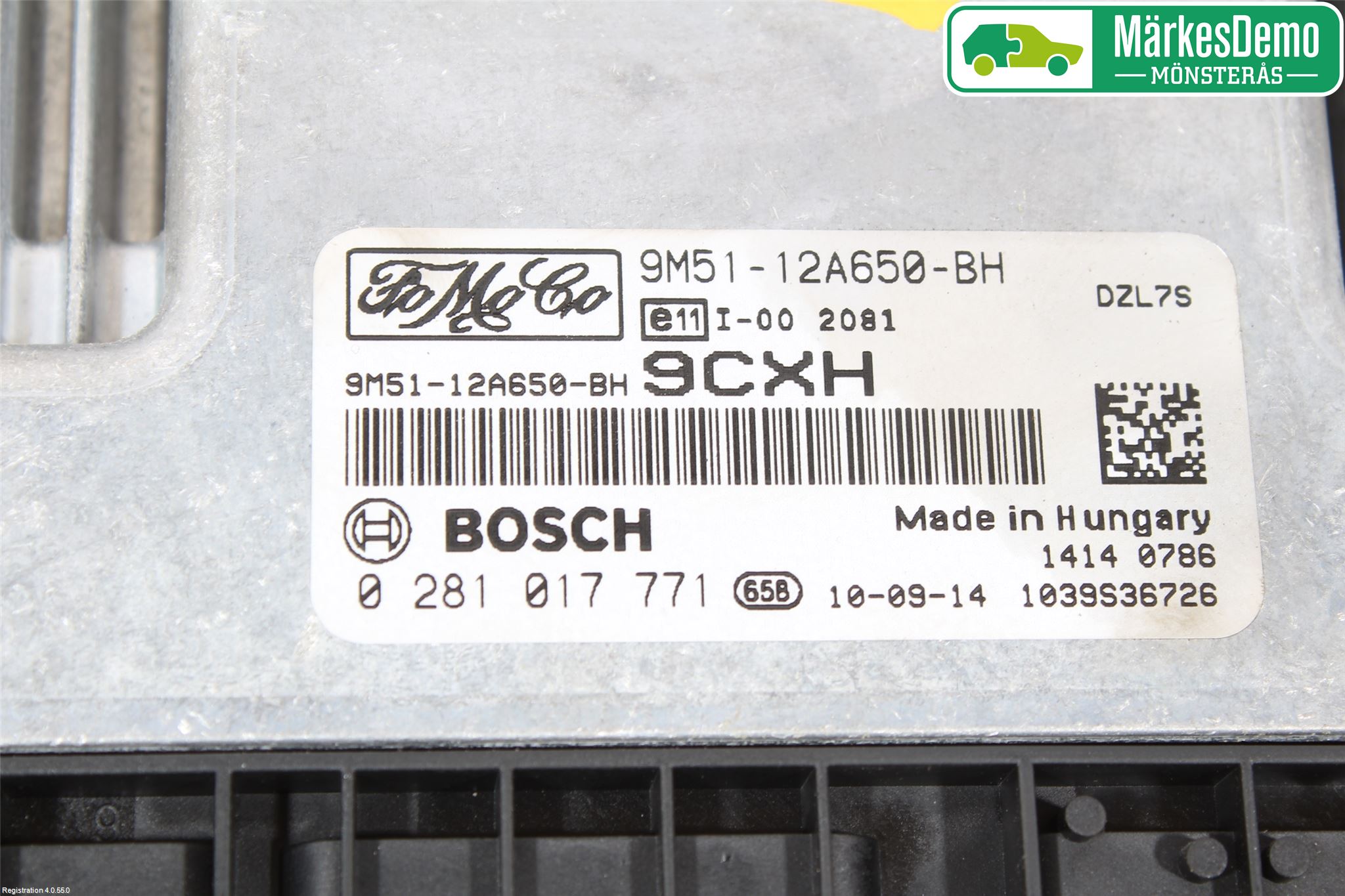 Ford FOCUS 08-11 Styrenhet Insprut Bensin