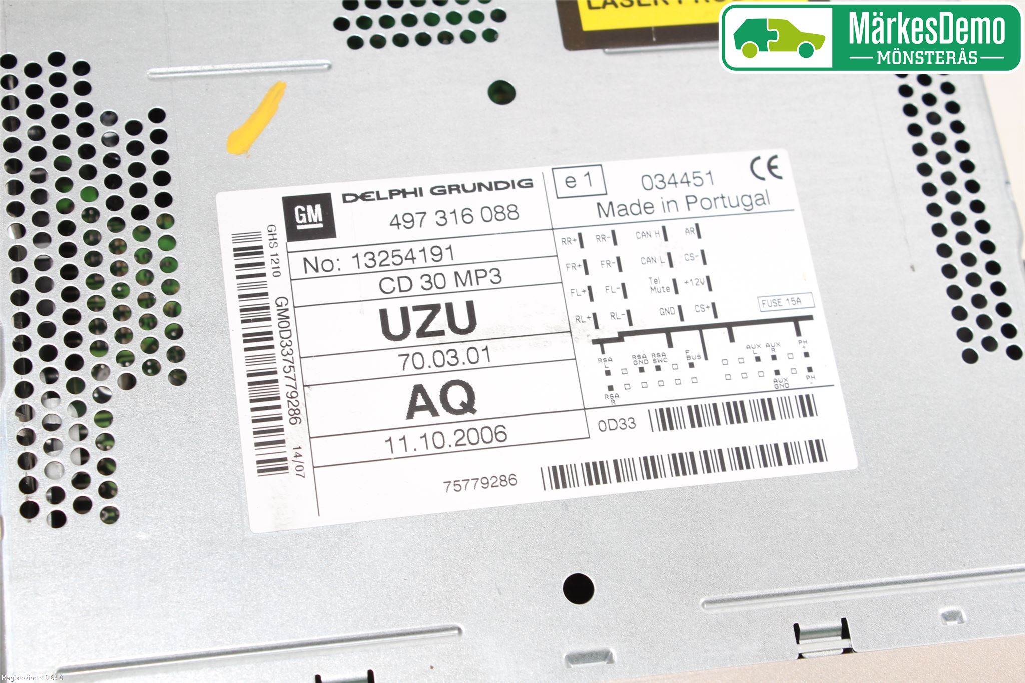 Opel CORSA D 07-14 Radio