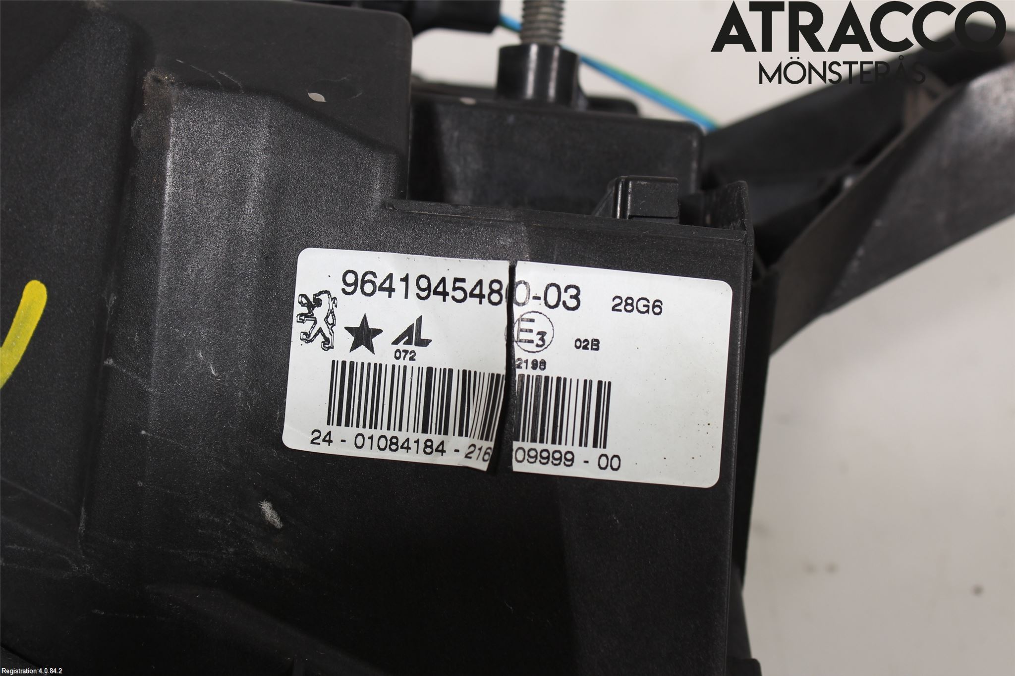 Peugeot 407 Dimljus-Varselljus Fram