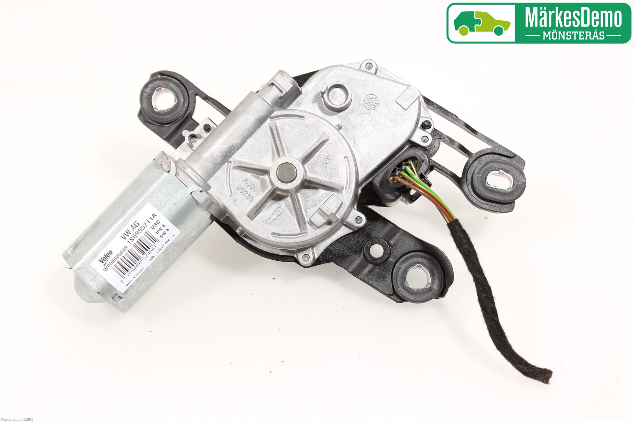 Volkswagen VW UP! / E-UP! Torkarmotor Baklucka