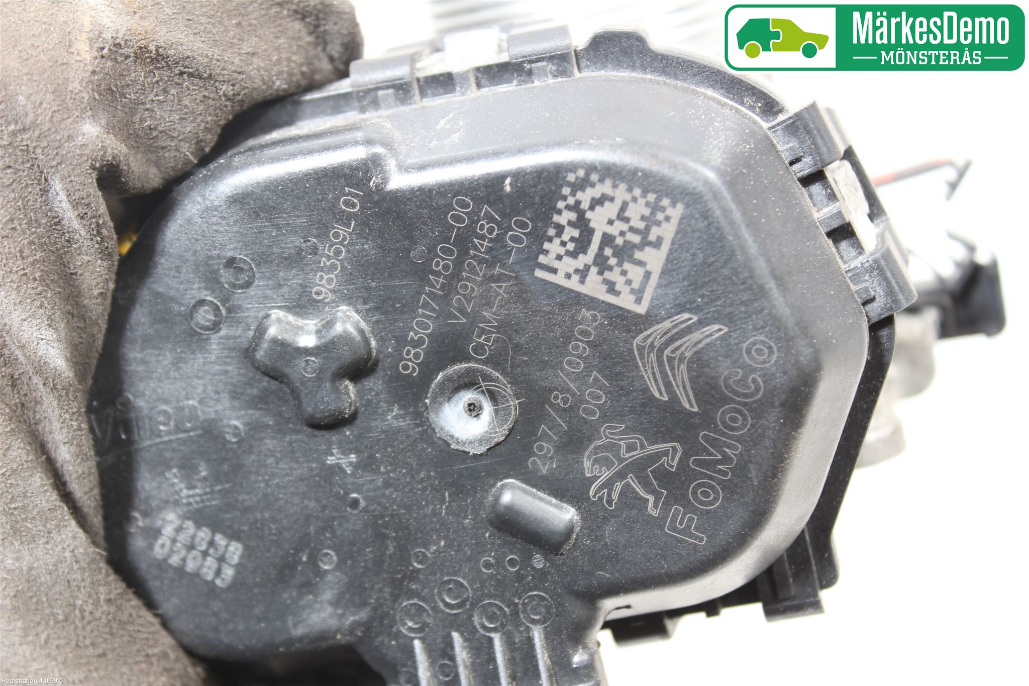 Citroen BERLINGO 08-18 Injspjällhus