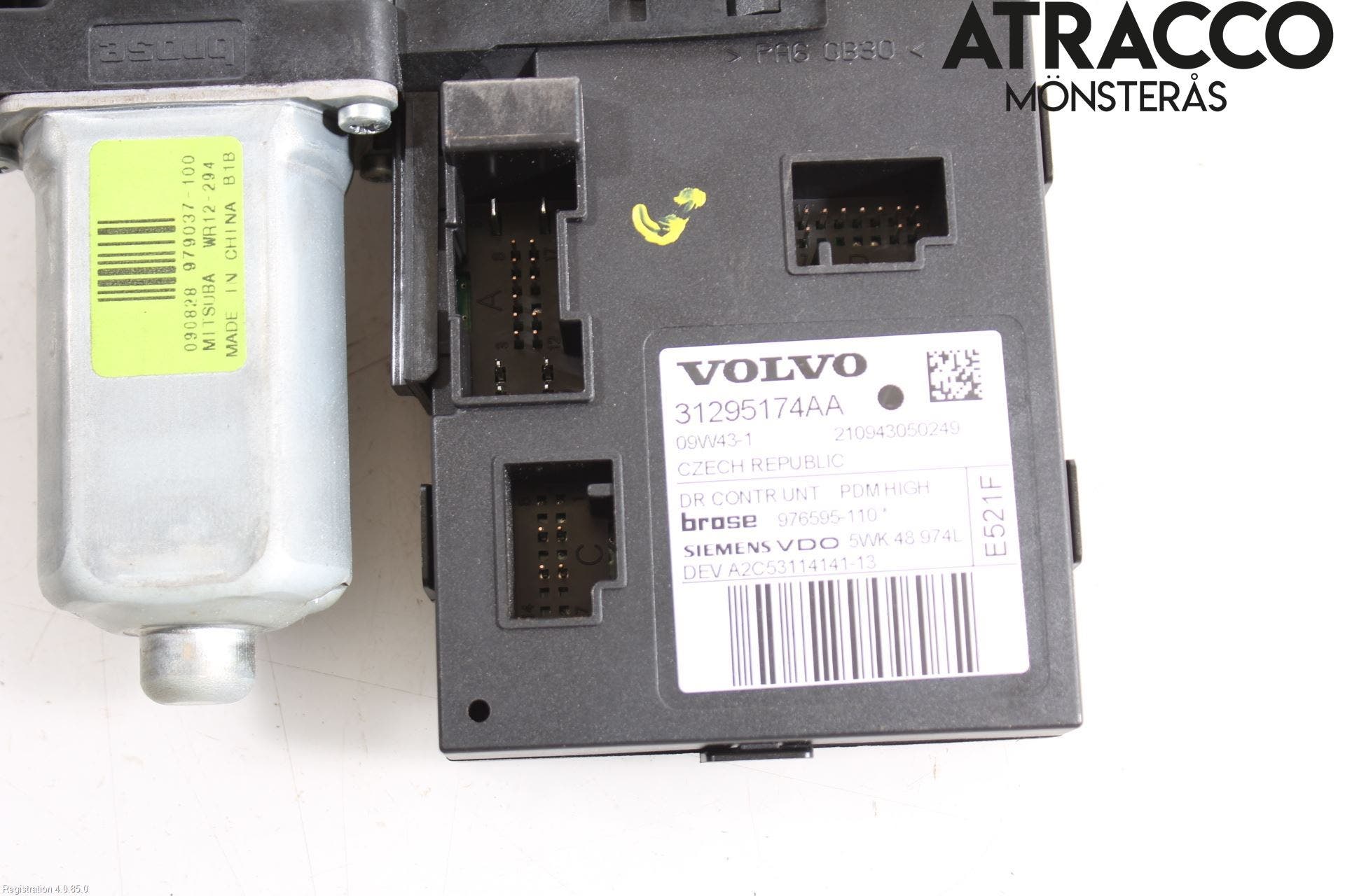 Volvo C30 07-10 Fönsterhissmotor