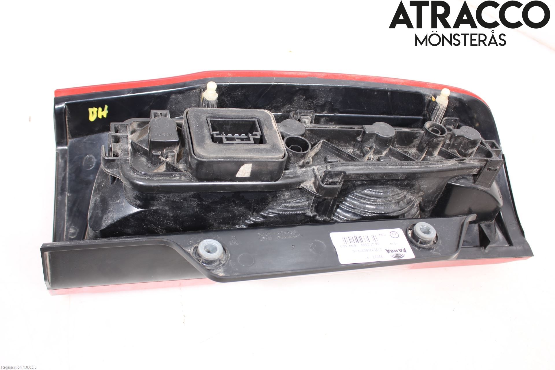 Peugeot BIPPER Bakljus Höger