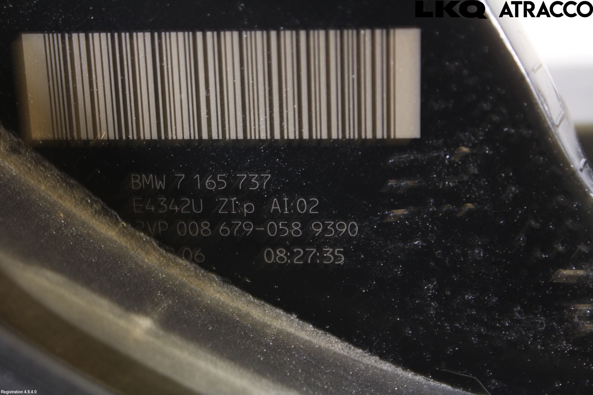 BMW 5 E60/61 Sed/Tou 02-10 Bakljus Vänster