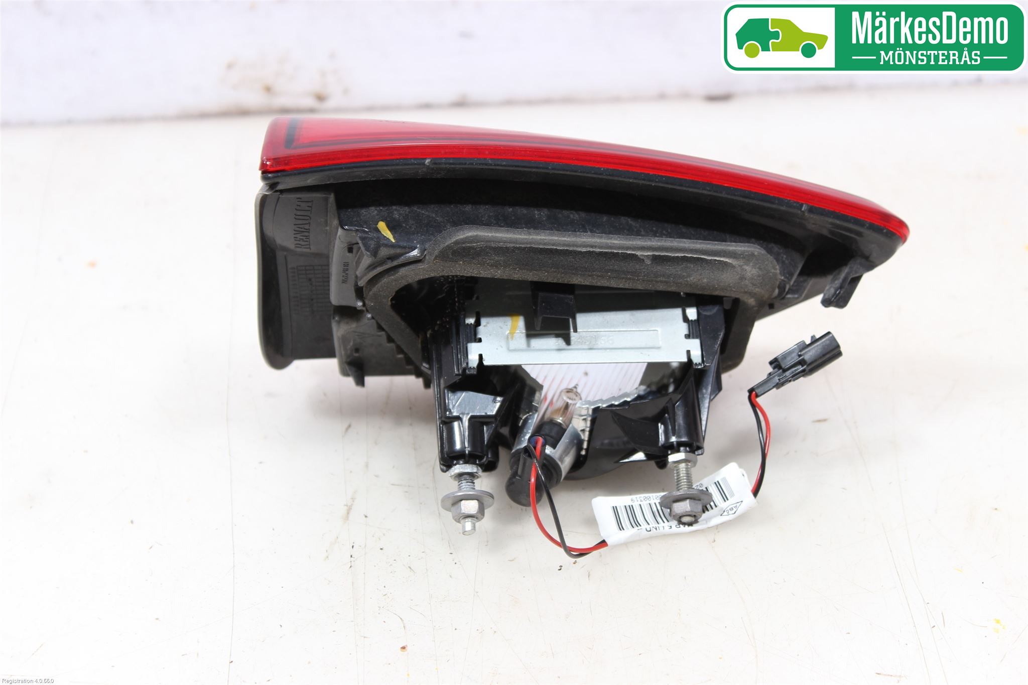 Renault CLIO IV 12-16 Bakljus Lucka Hö