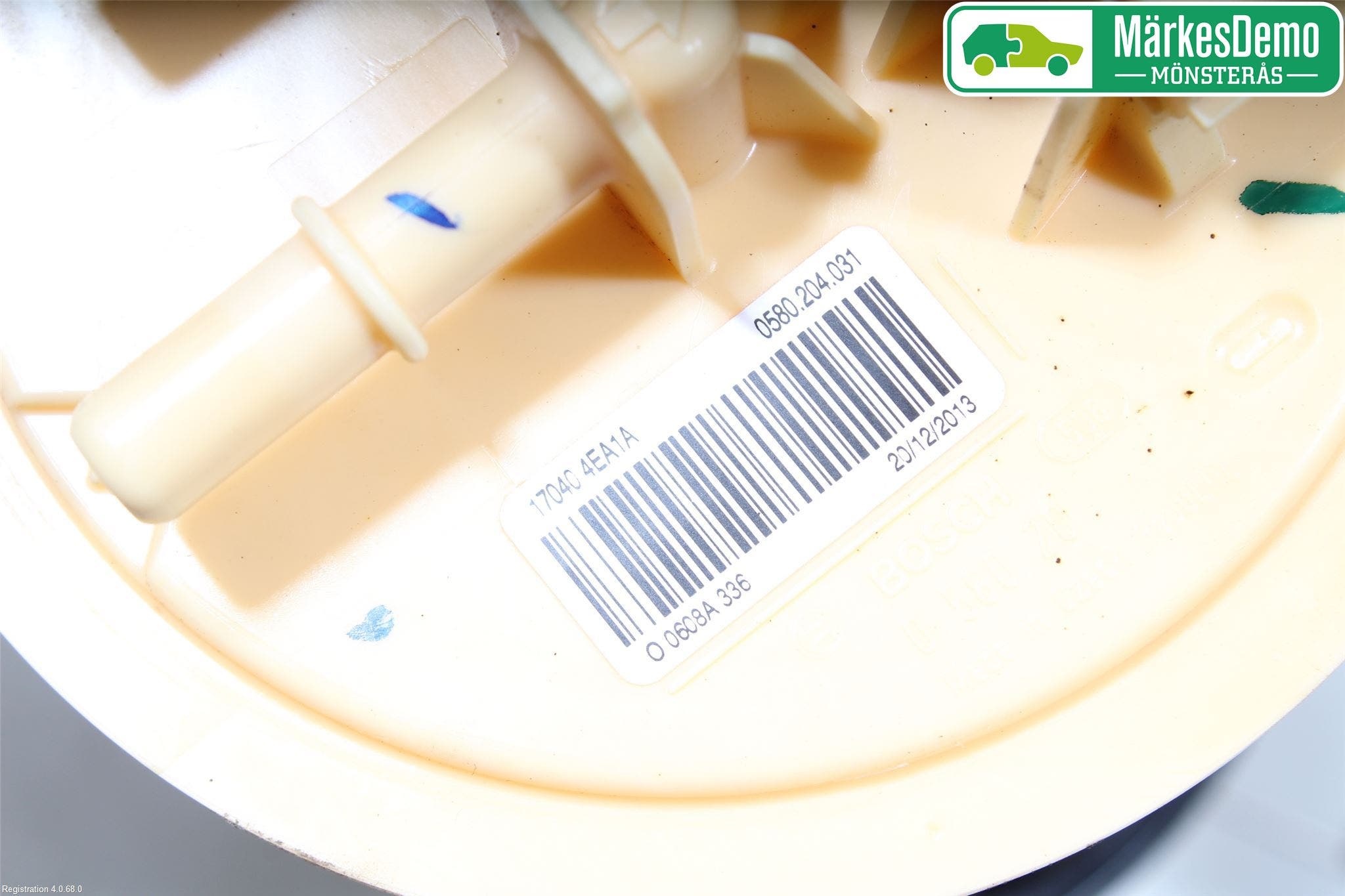 Nissan QASHQAI 14-17 Bränslepump El