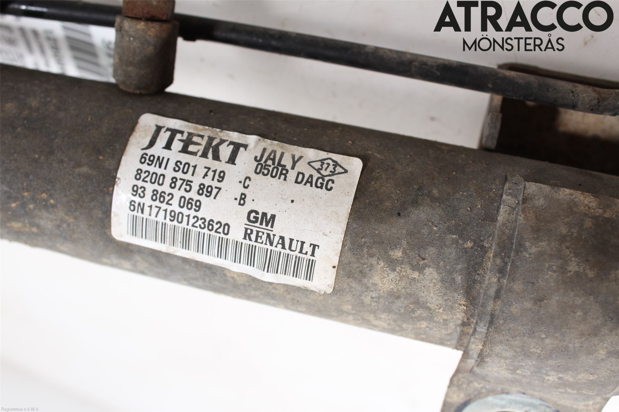 Nissan PRIMASTAR Styrväxel Servo -Snäcka
