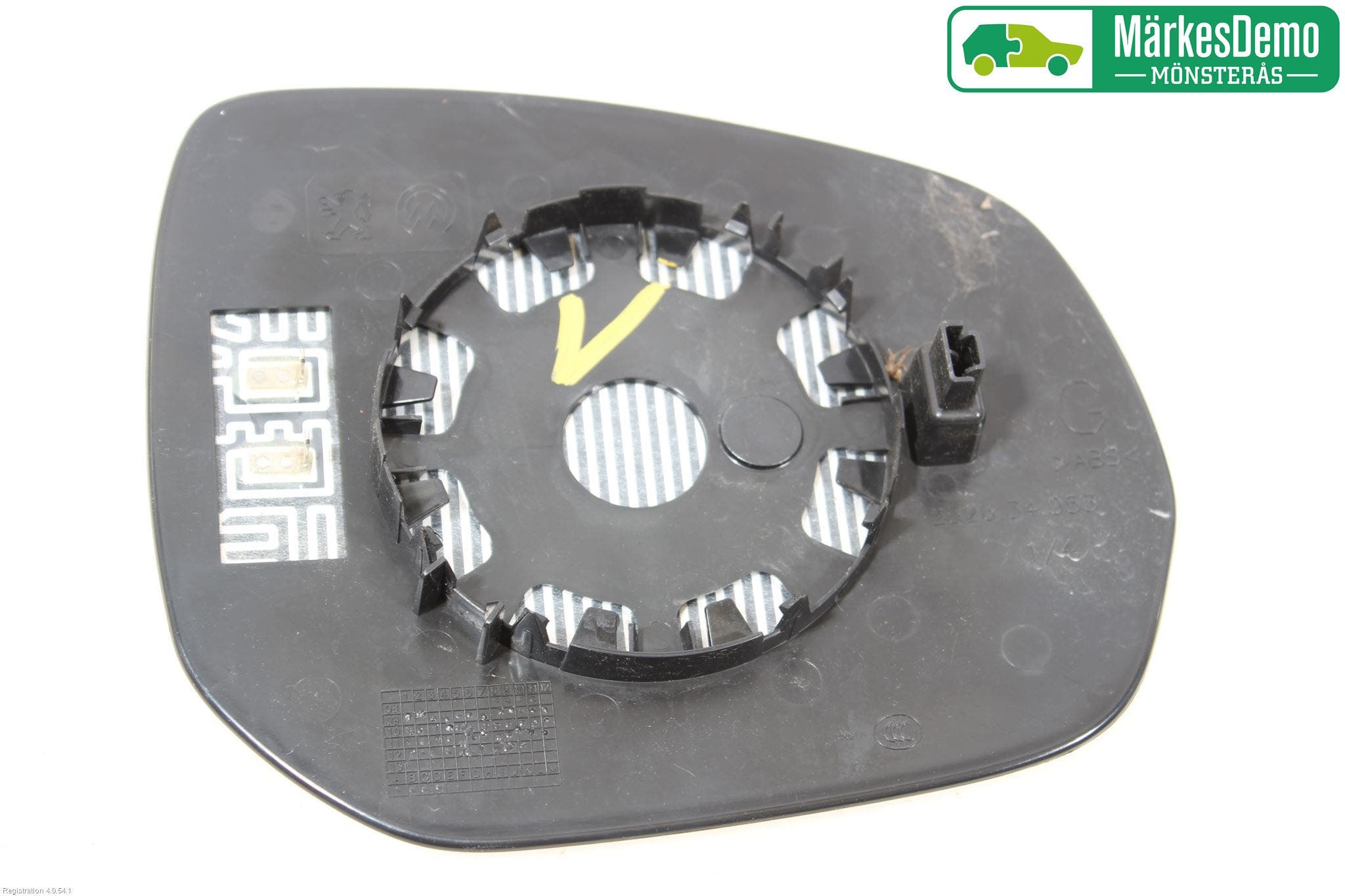 Peugeot 5008 10-16 Spegelglas Vä