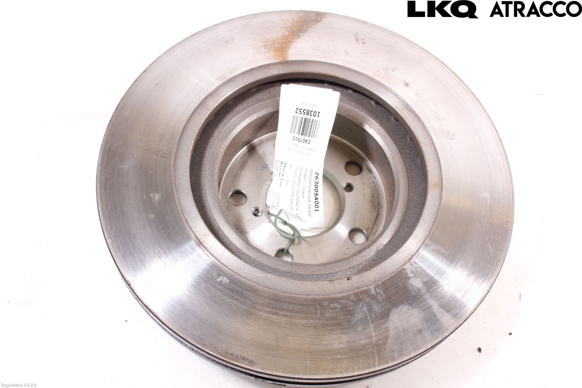 Subaru OUTBACK 10-15 Bromsskiva Fram