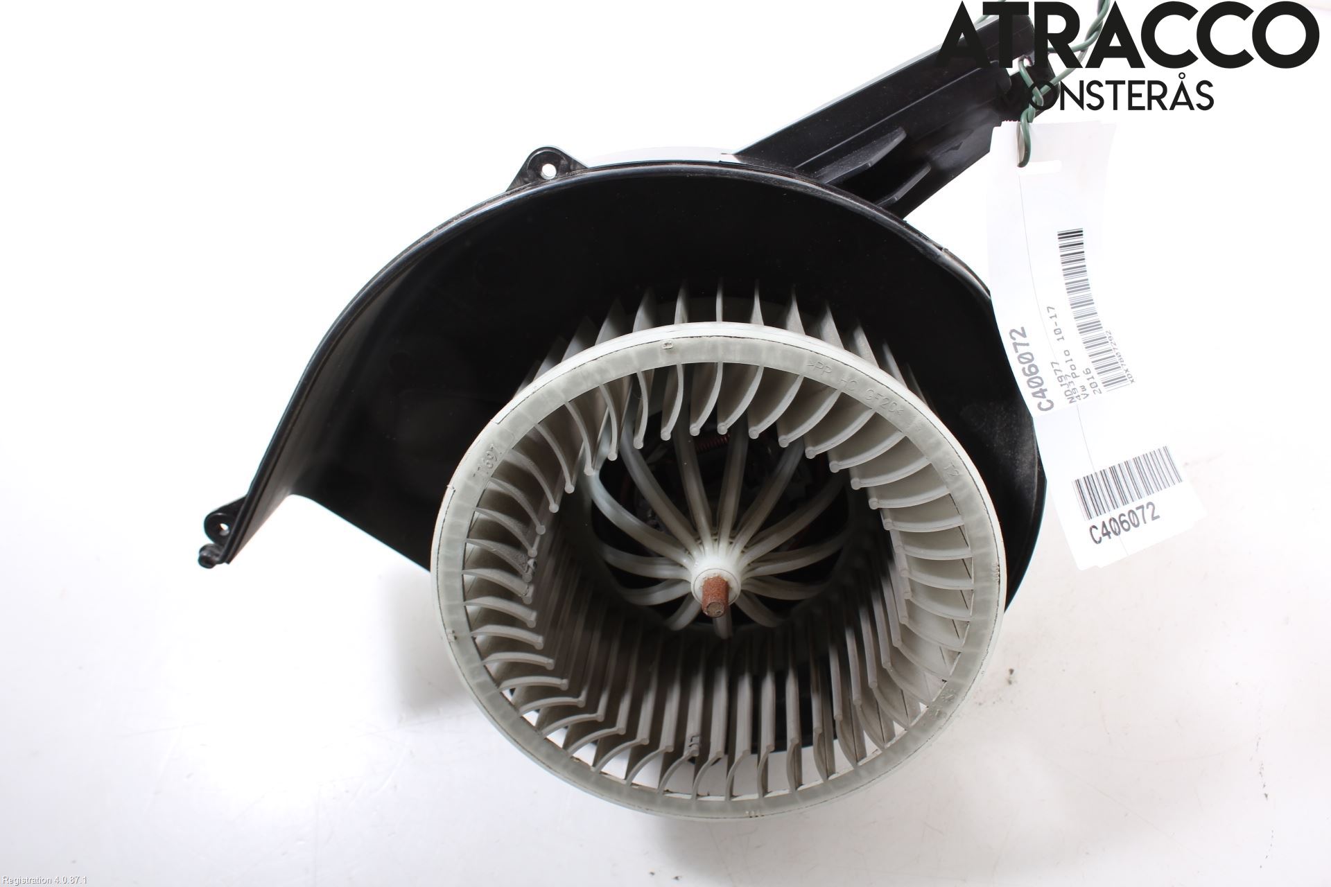 Volkswagen VW POLO 10-17 Värmefläkt