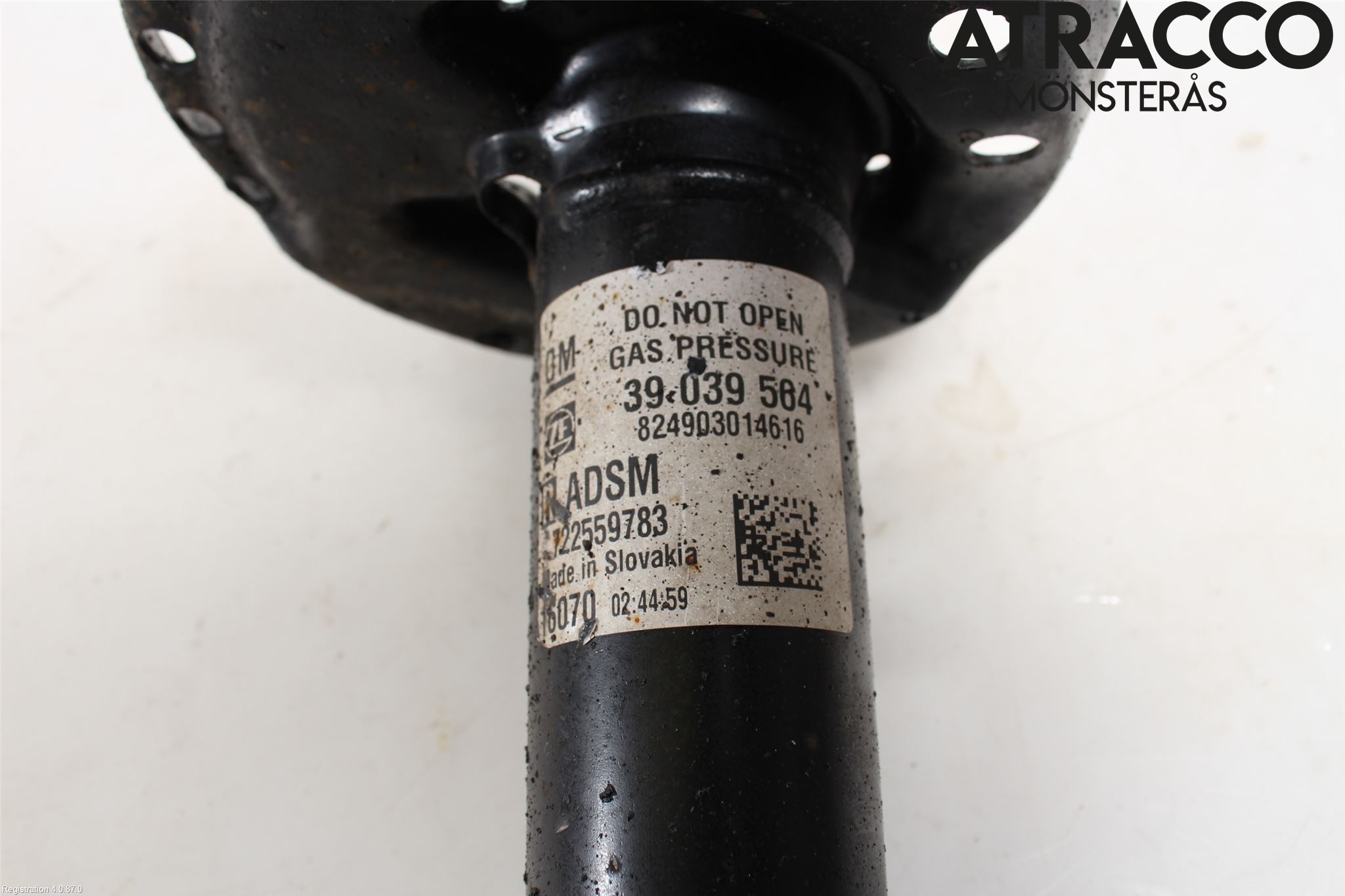 Opel ASTRA K 16-22 Stötdämpare Fram