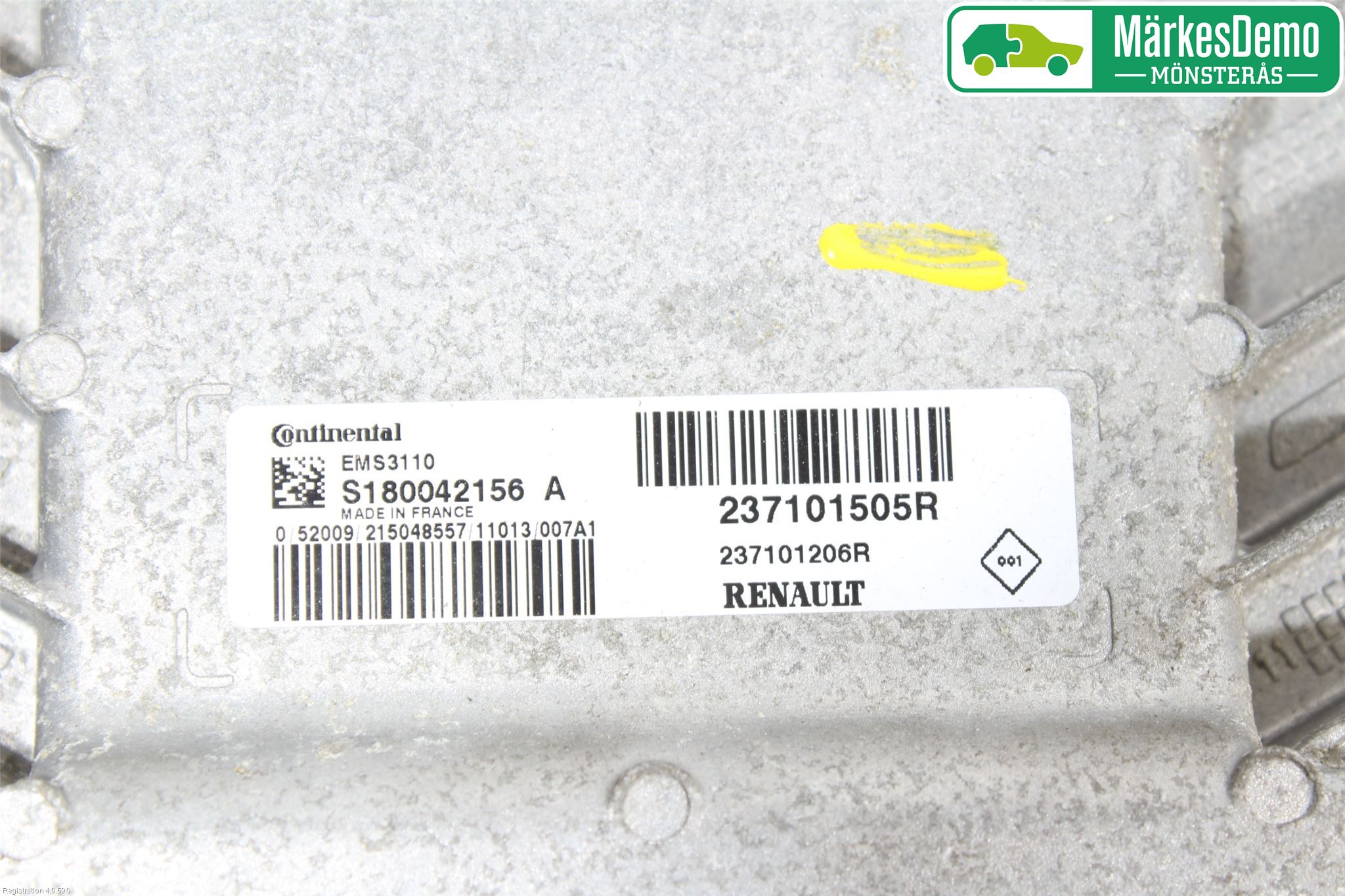 Renault CLIO III  09-12 Styrenhet Insprut Bensin