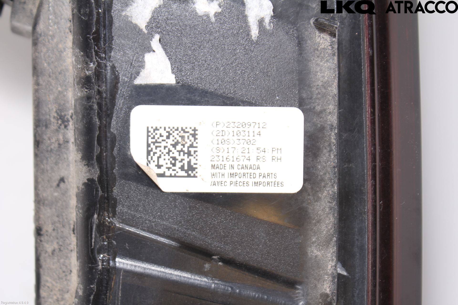 Chevrolet CAMARO Bakljus Höger