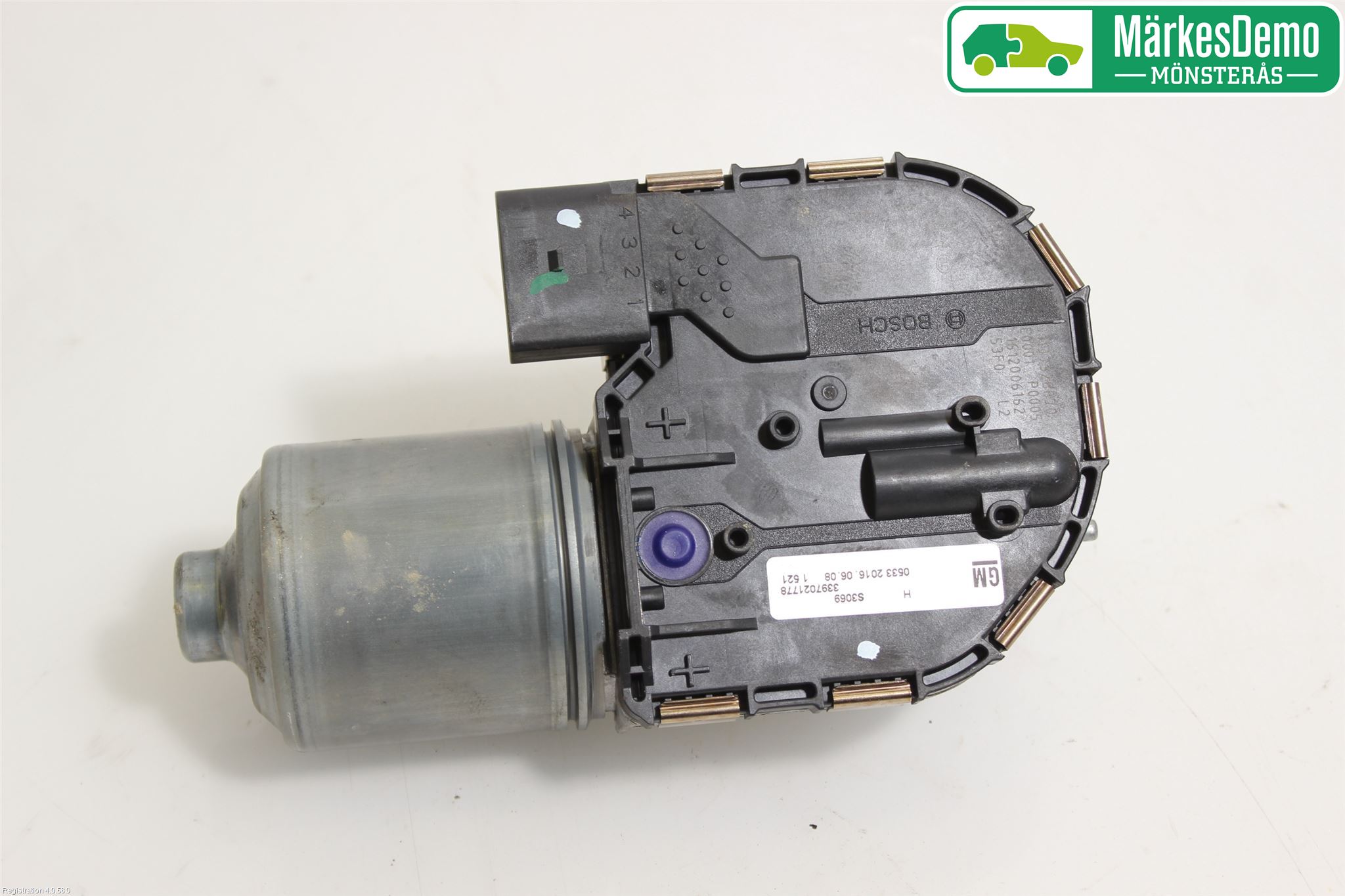 Opel ASTRA K 16-22 Torkarmotor Vindruta