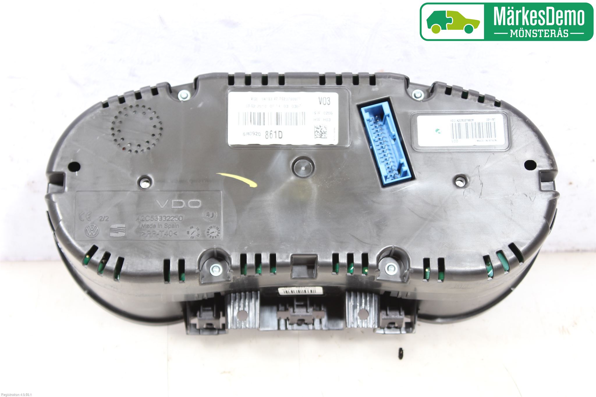 Volkswagen VW POLO 10-17 Instrument Komb