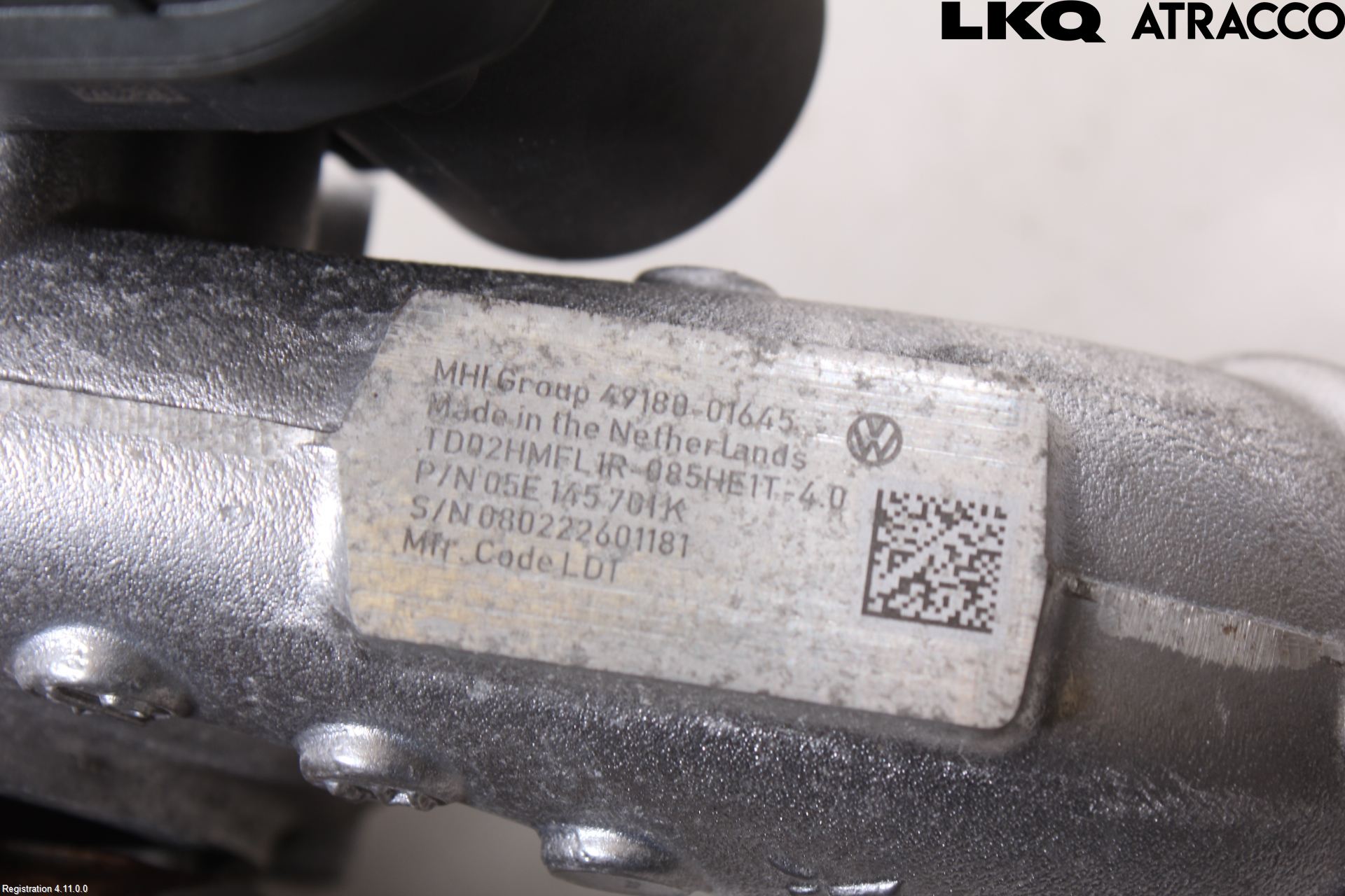 Volkswagen VW PASSAT 15-19 Turboaggregat