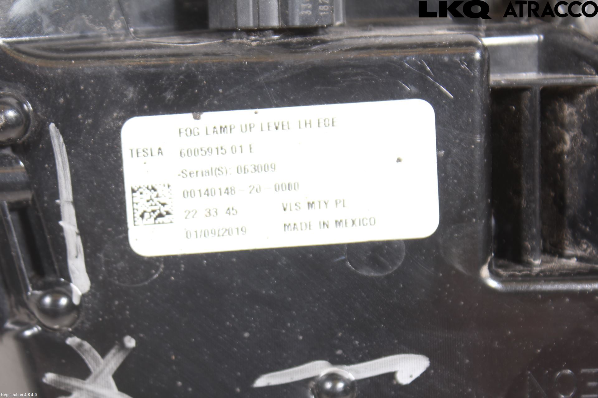 Tesla MODEL S 13- Dimljus-Varselljus Fram