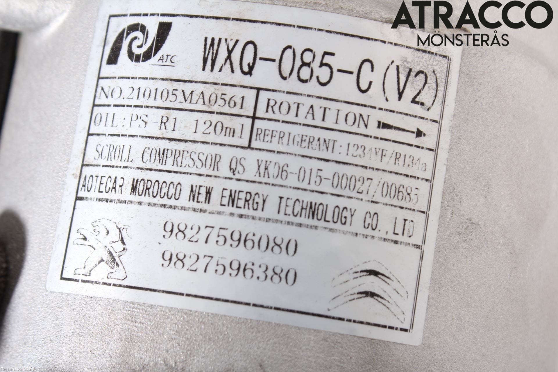 Opel CORSA F, CORSA-E 20- Ac Kompressor