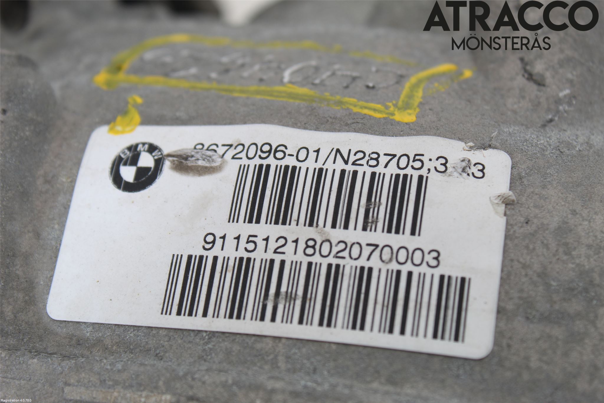 BMW 5 G30/G31/F90 17-23 Bakväxel-Diff