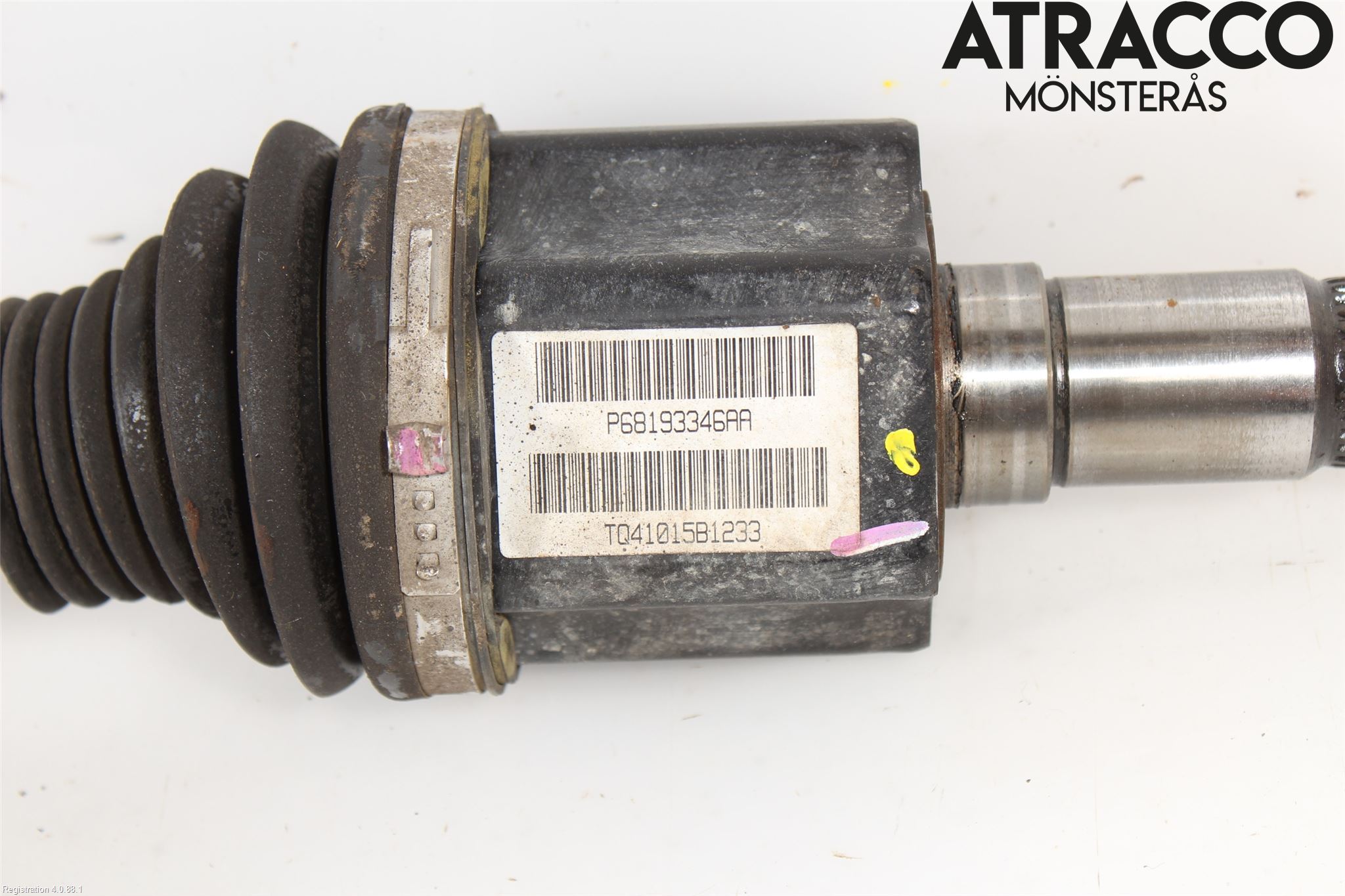 Fiat FREEMONT Drivaxel Fram Vänster