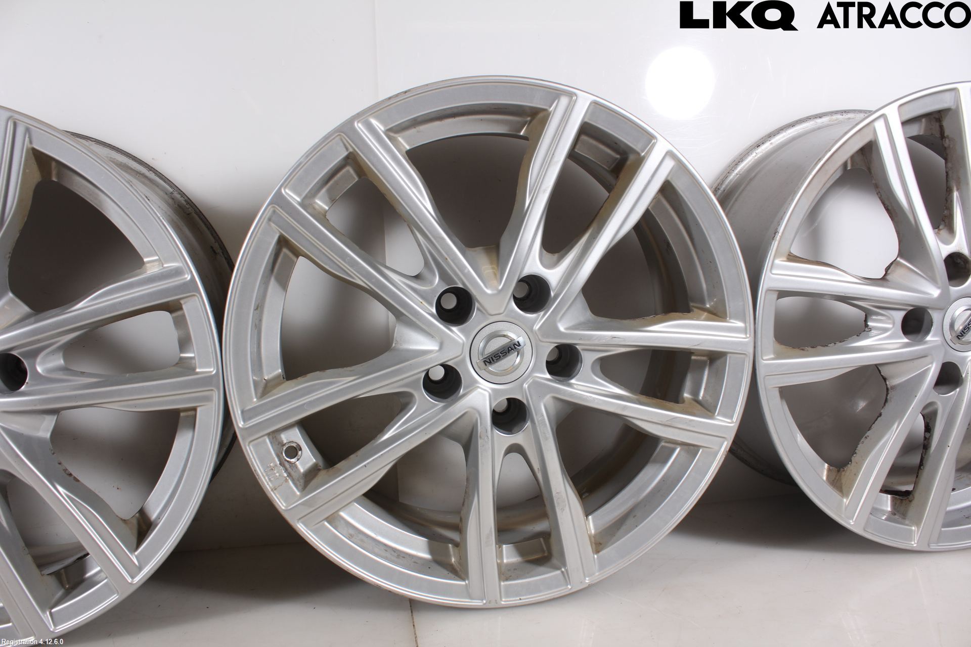 Nissan QASHQAI 17-21 Fälgsats Aluminium