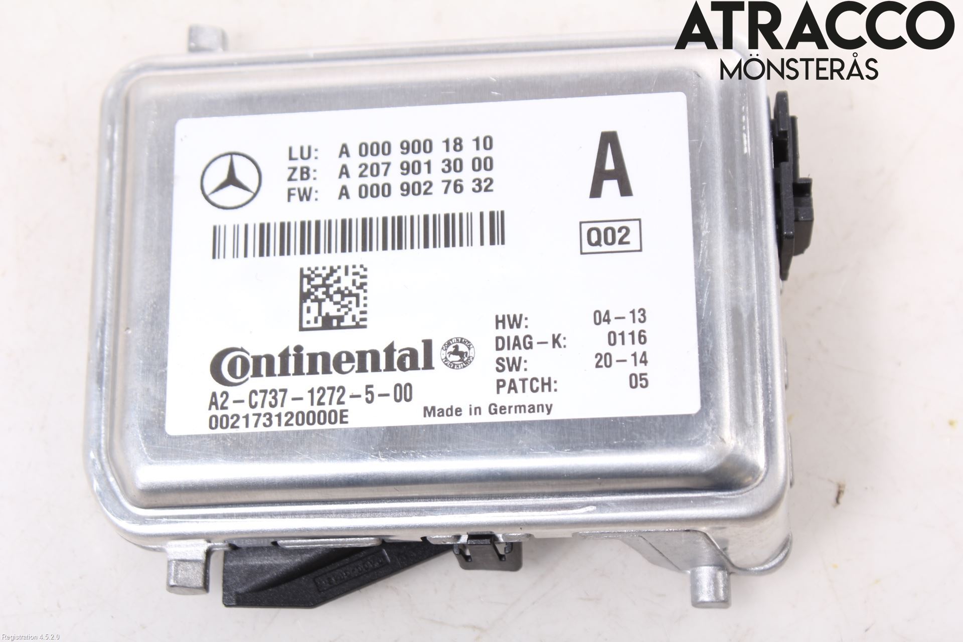 Mercedes-Benz MB CLA-KLASS (C117/X117) 13-19 Sensor Aktivt Kollisionsskydd